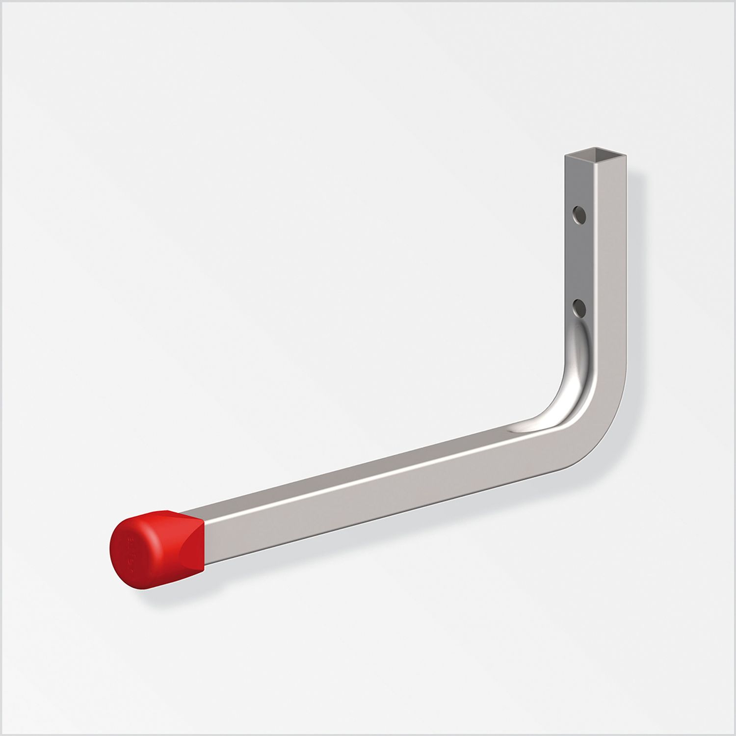 BIGDUG ProSolve Galvanised Steel Wall Hook 80h x 12d x 175d mm - GSWH80