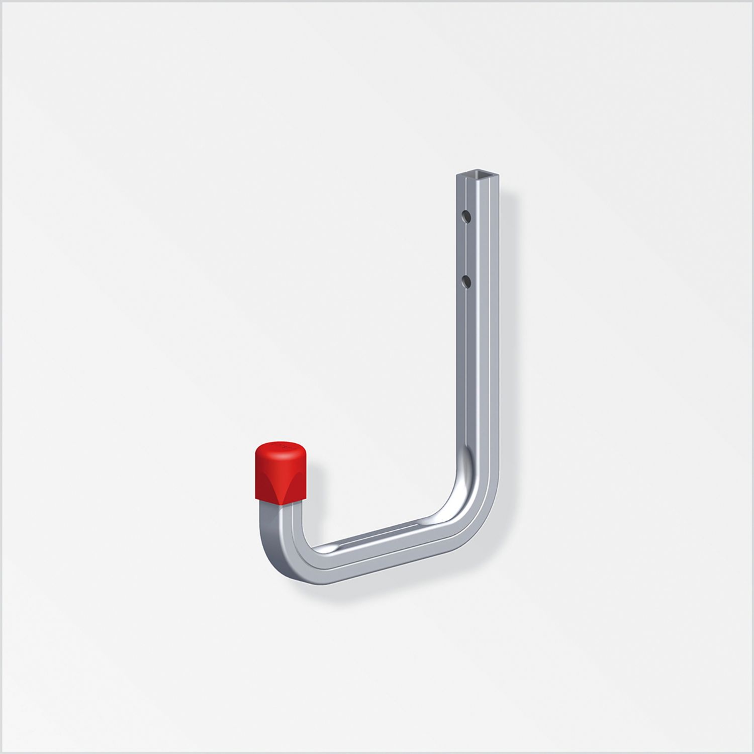 BIGDUG ProSolve Aluminium Wall Hook 140h x 12w x 115d mm - AWH140