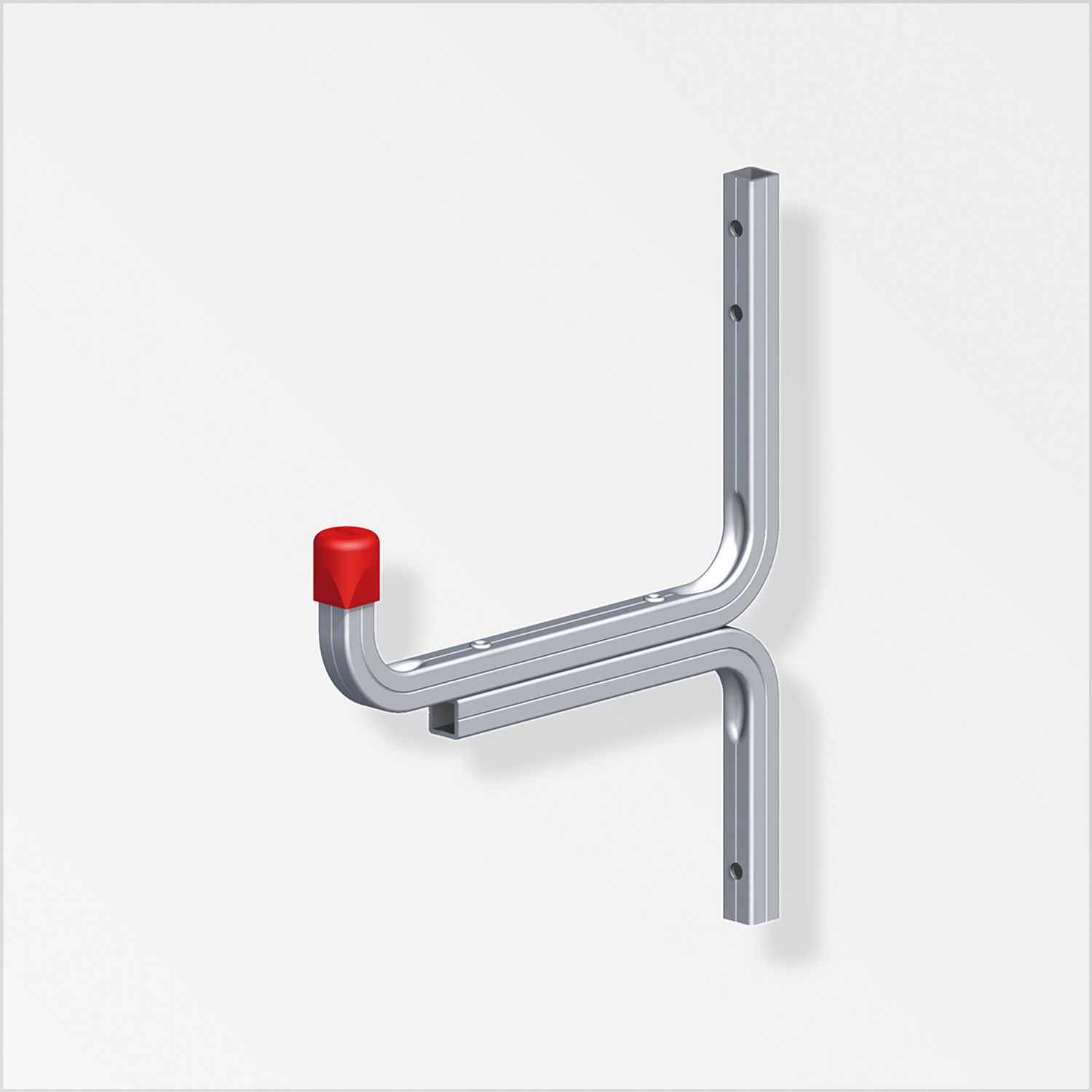 BIGDUG ProSolve Aluminium Wall Hook 220h x 12w 175h mm - AWH220
