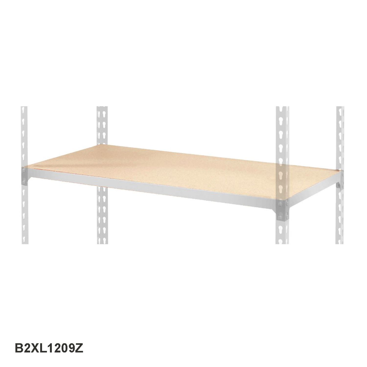 BIGDUG BiG200 Extra Chipboard Shelf 1220w x 915d mm 80Kg UDL Galvanised - B2XL12