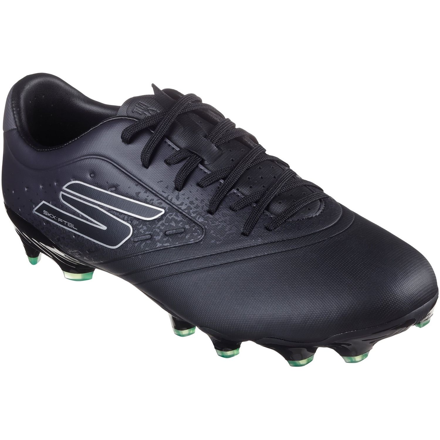 Skechers Skechers Razor 1.5 Academy FG Black/Silver Boots for Male - Size 9