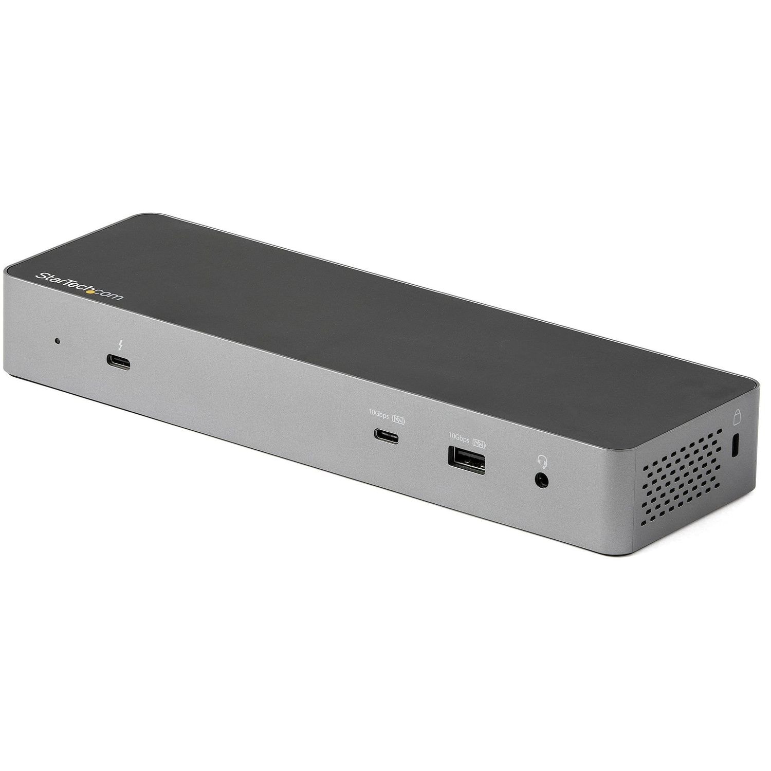 StarTech Com USB-C Dual 4K 96W PD Thunderbolt 3 Dock