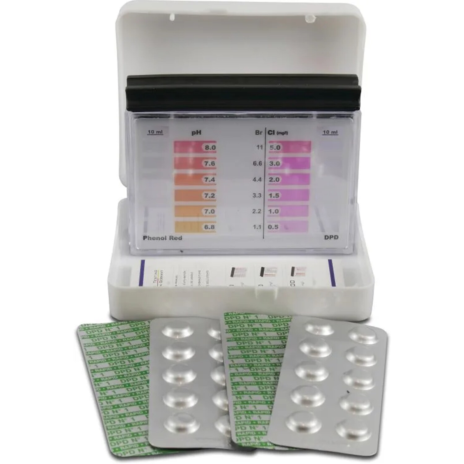 Pool-I.D. Pool-I.D. Pooltester for The Measurement of pH - and Chlorine or pH -