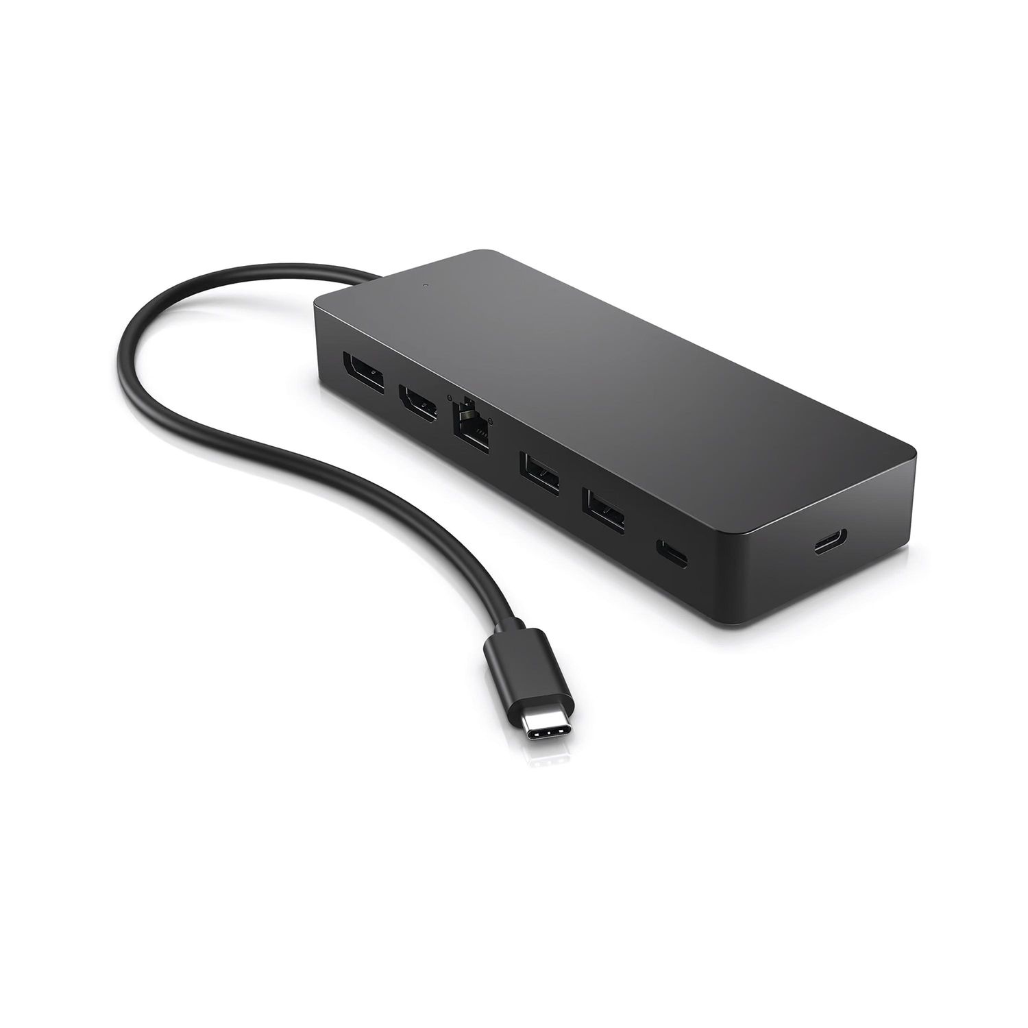 HP HP Universal USB-C Multiport Hub 7 Ports Black - 50H55UT