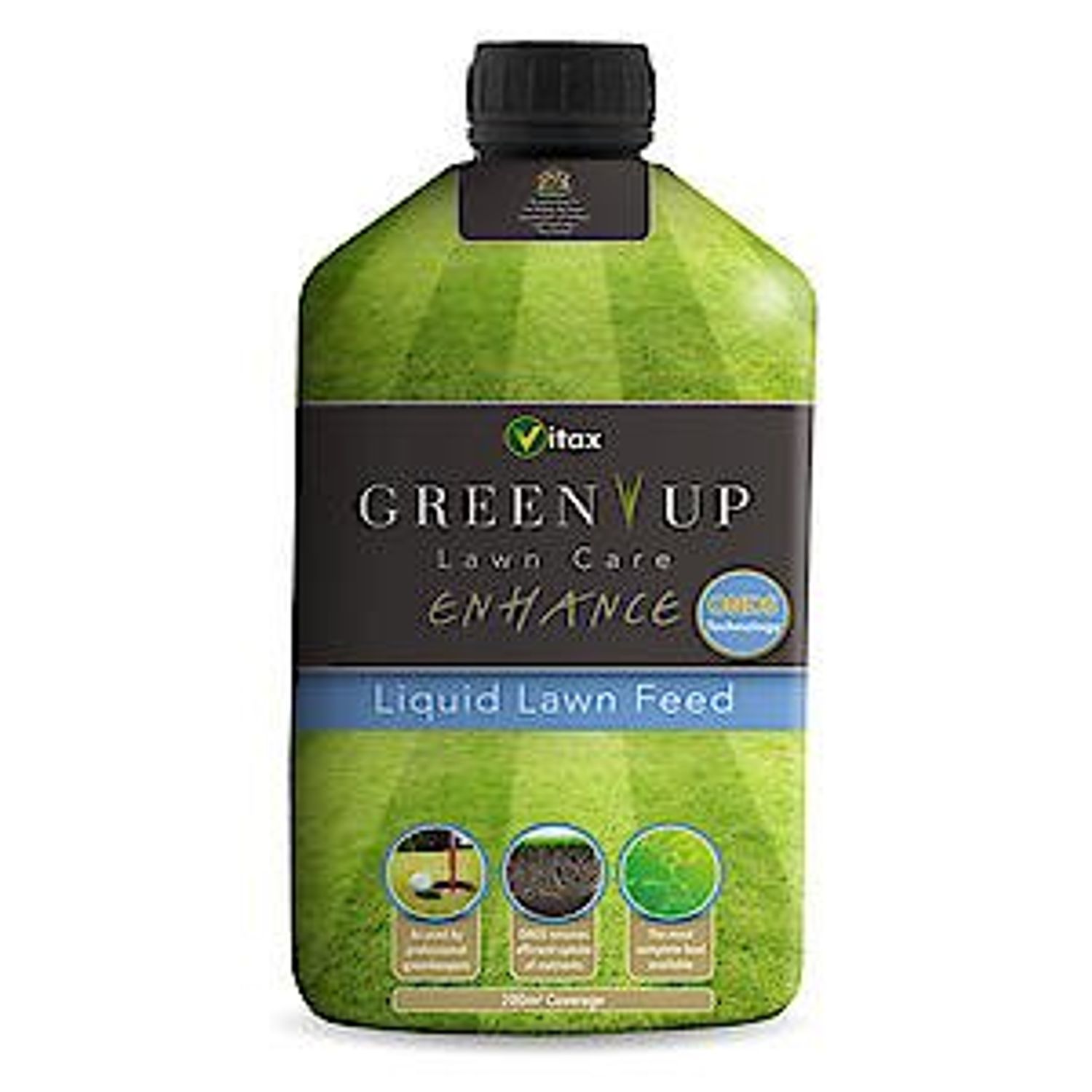 Vitax Green Up Enhance Lawn Care Liquid Premium Lawn Feed Highly Concentrated 20