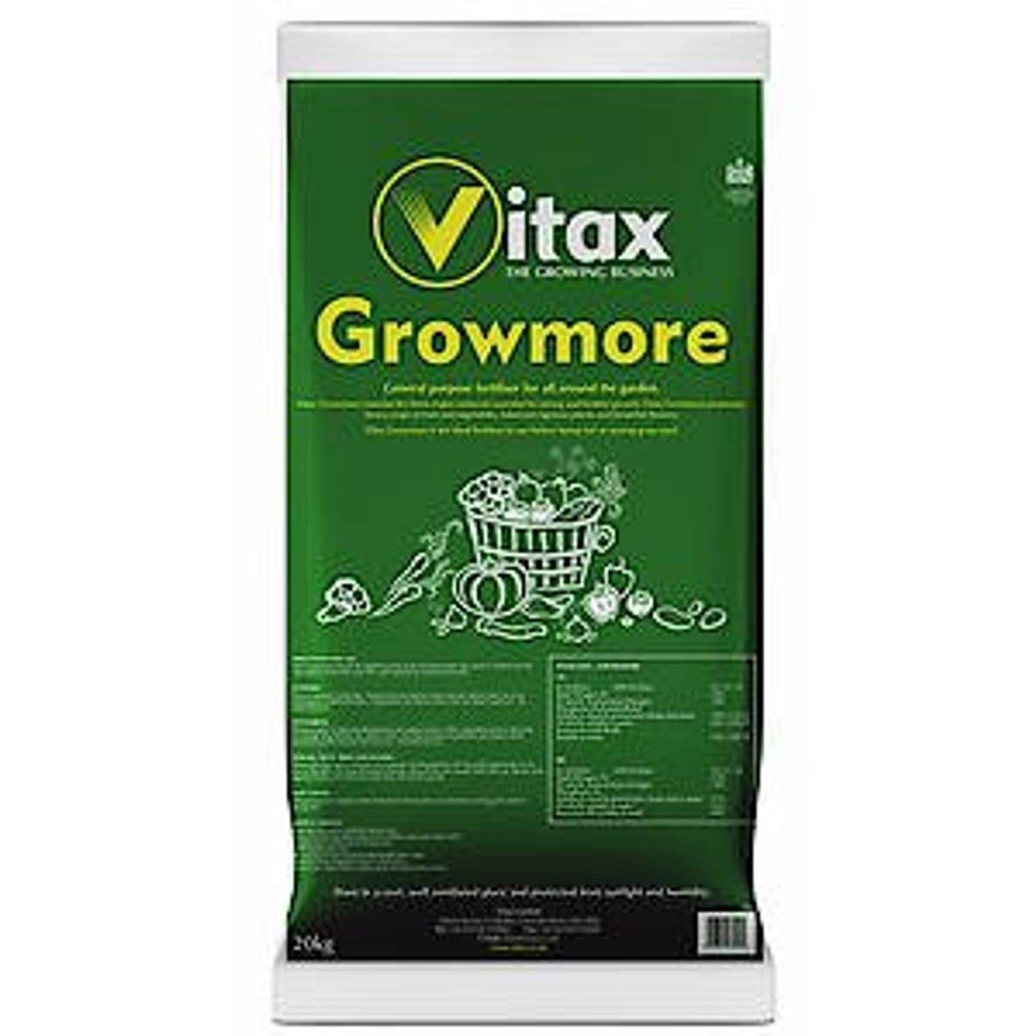 Vitax Growmore 20Kg Sack Ltd