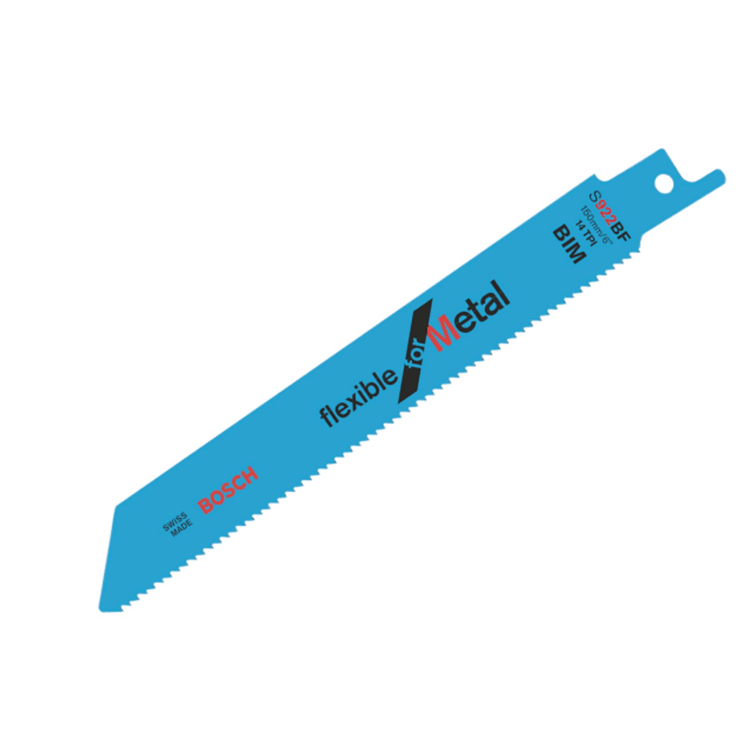 Bosch S 922 Bf Flexible for Metal Reciprocating Saw Blade 150mm 14 TPI Pack of 1