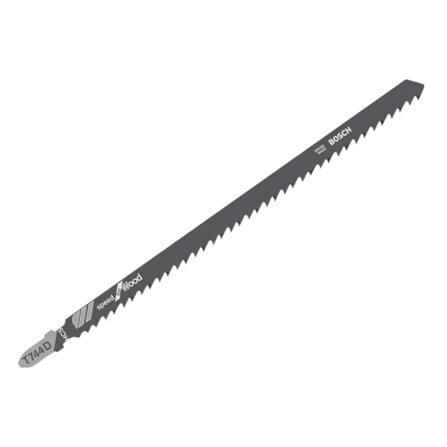 Bosch T 744 D Speed for Wood Jigsaw Blade 180mm Pack of 3