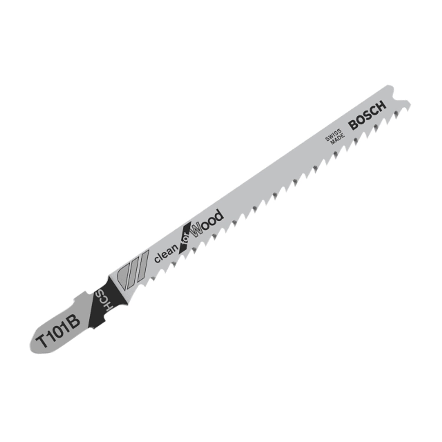 Bosch T 101 B Clean for Wood Jigsaw Blade 100mm Pack of 5