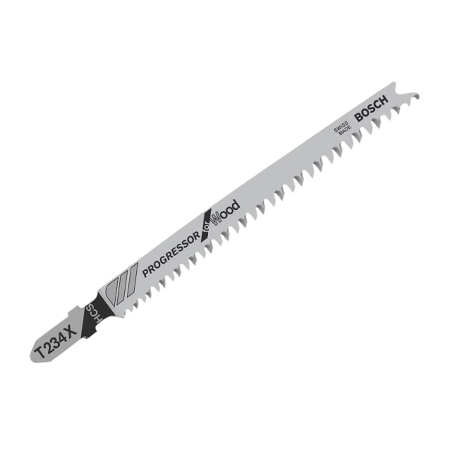 Bosch T 234 X Progressor for Wood Jigsaw Blade 117mm Pack of 5