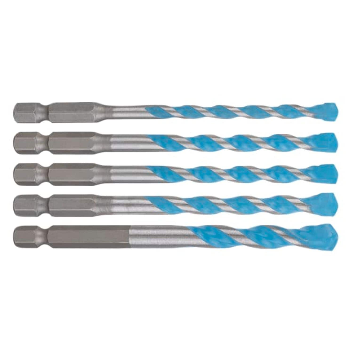 Bosch Expert HEX-9 Multi Construction Drill Bit Set, 5 Piece