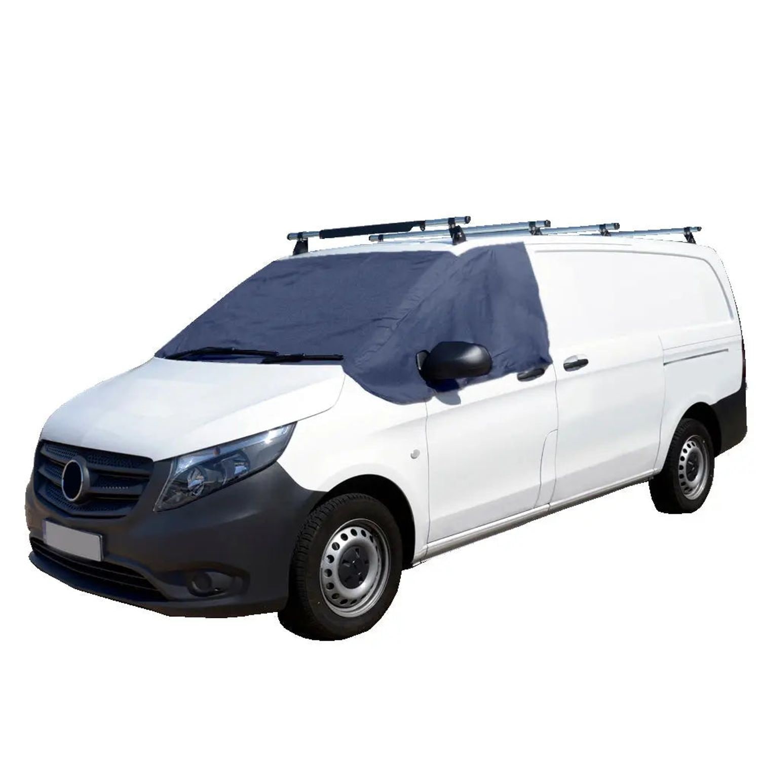 UK Custom Covers Mercedes V Class (2014 Onwards) Tailored Screen Wrap - Navy 372