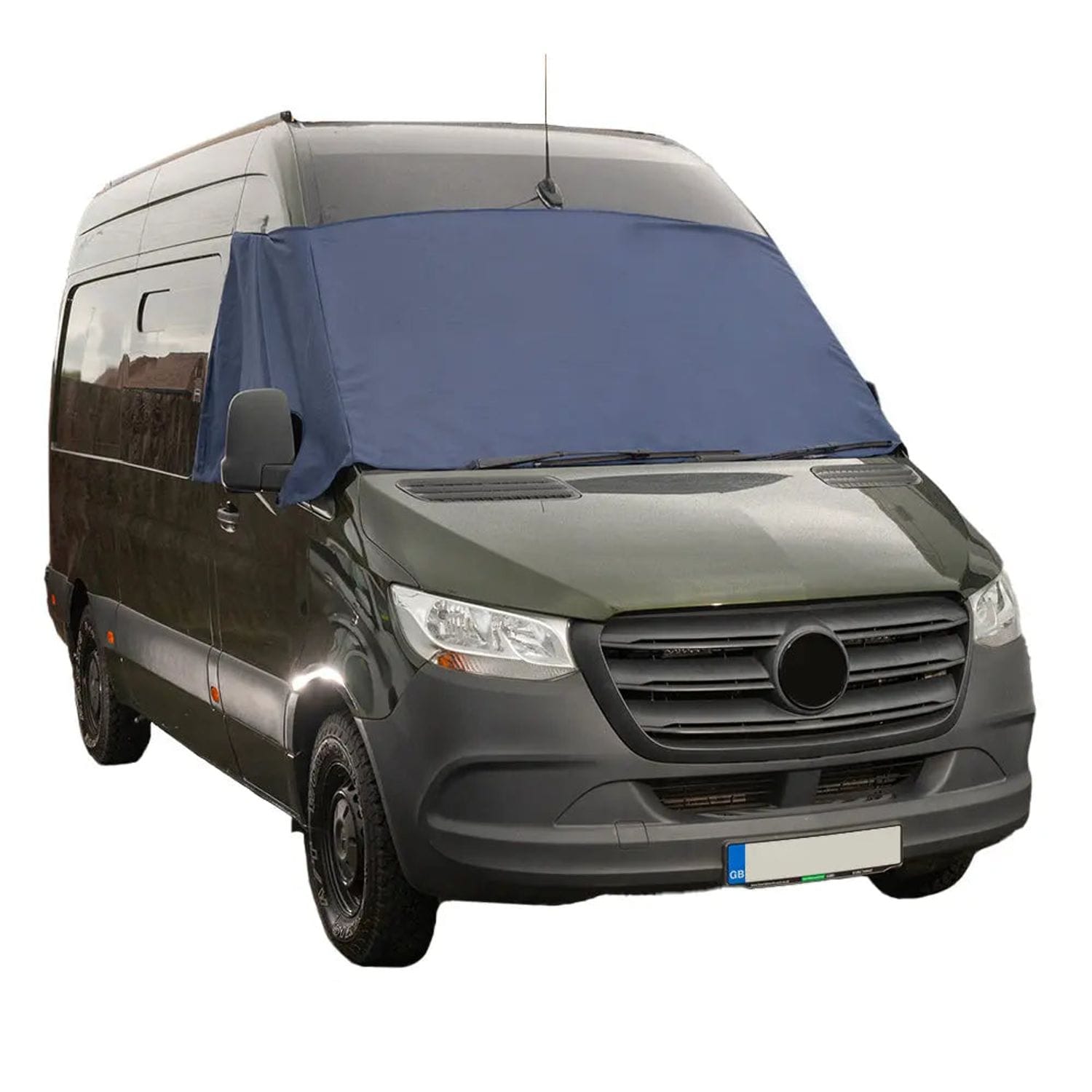 UK Custom Covers Mercedes Sprinter (2006-2018) Tailored Screen Wrap - Navy 369