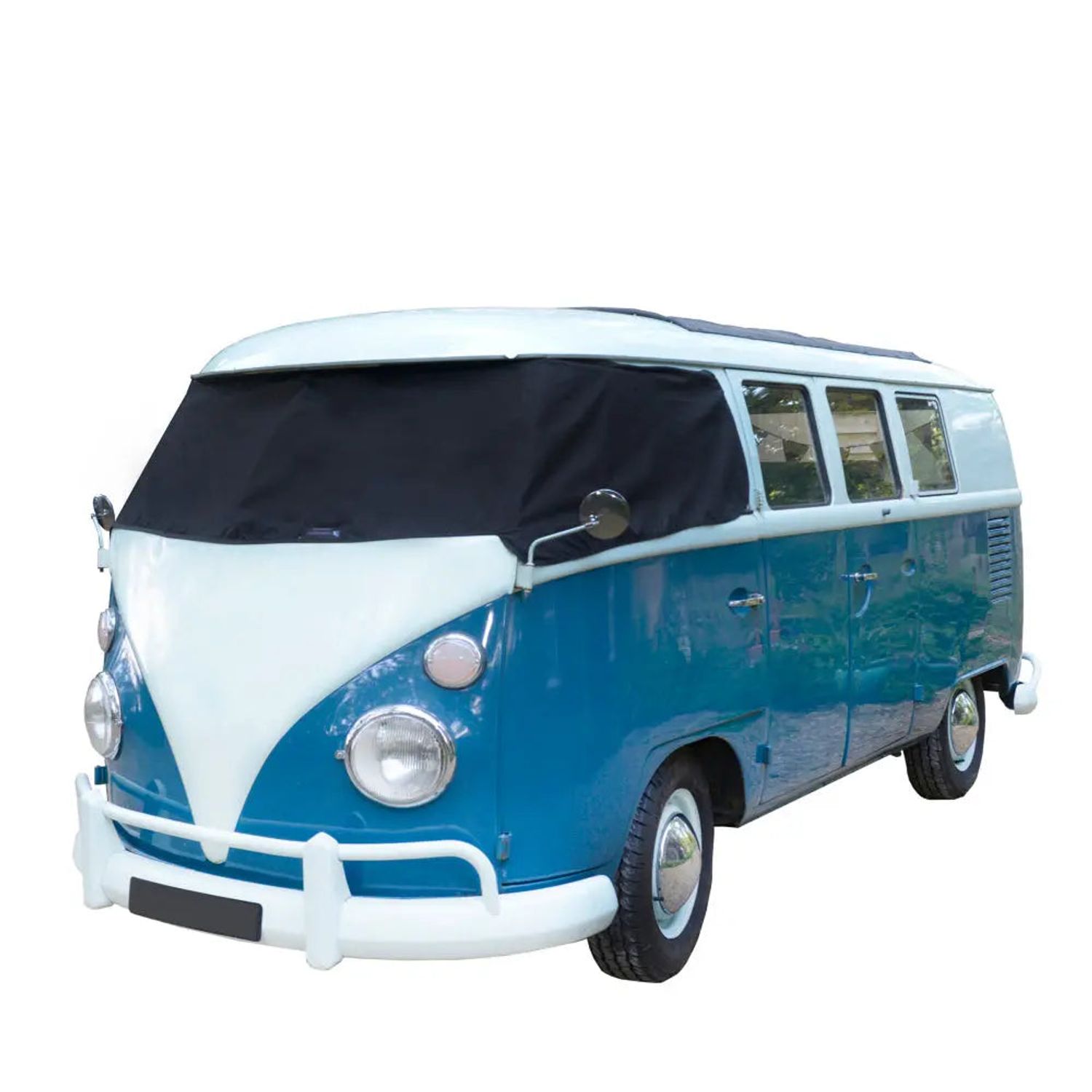 UK Custom Covers VW Transporter T1 (1950-1967) Tailored Screen Wrap - Black 421