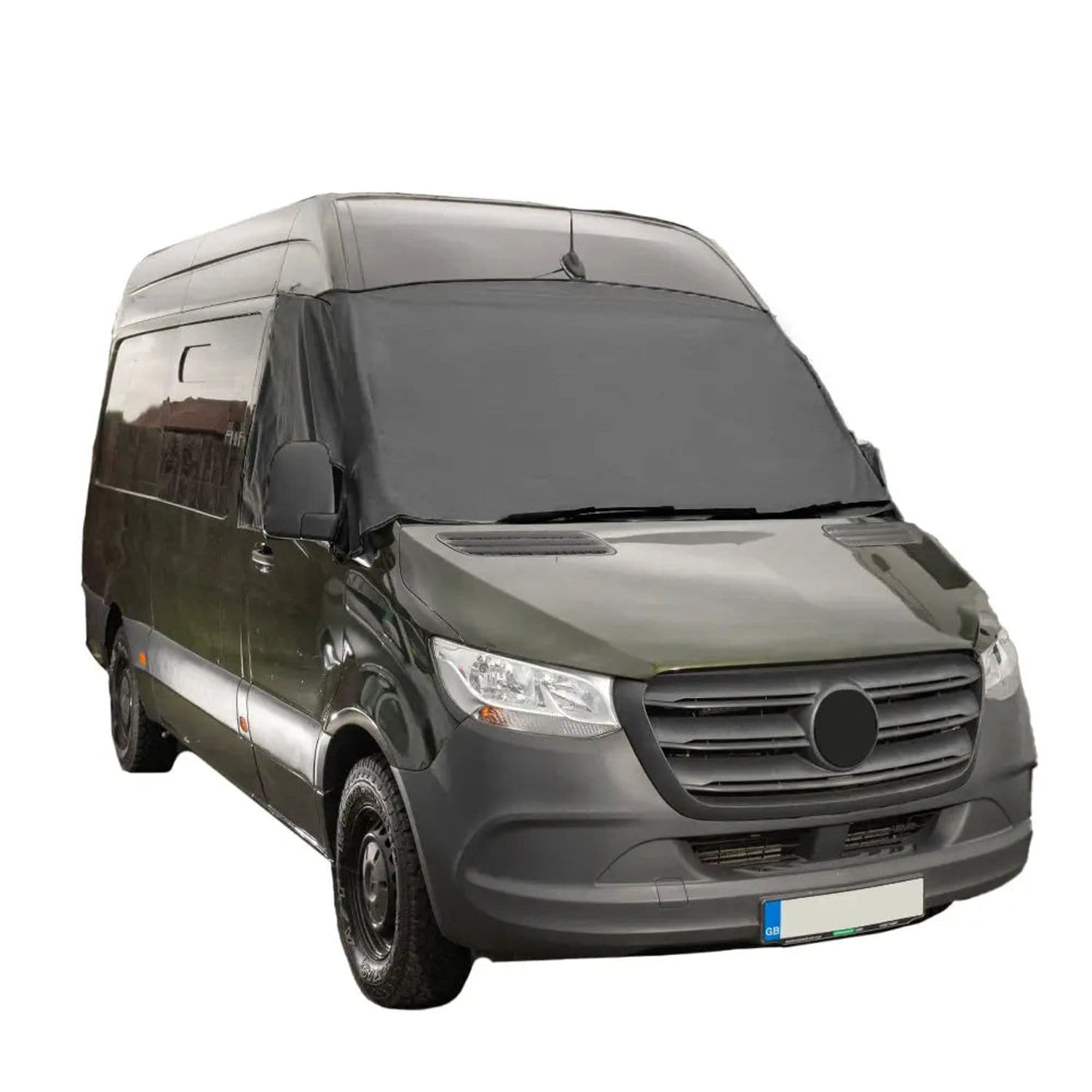 UK Custom Covers VW Crafter (2006-2017) Tailored Screen Wrap - Black 369