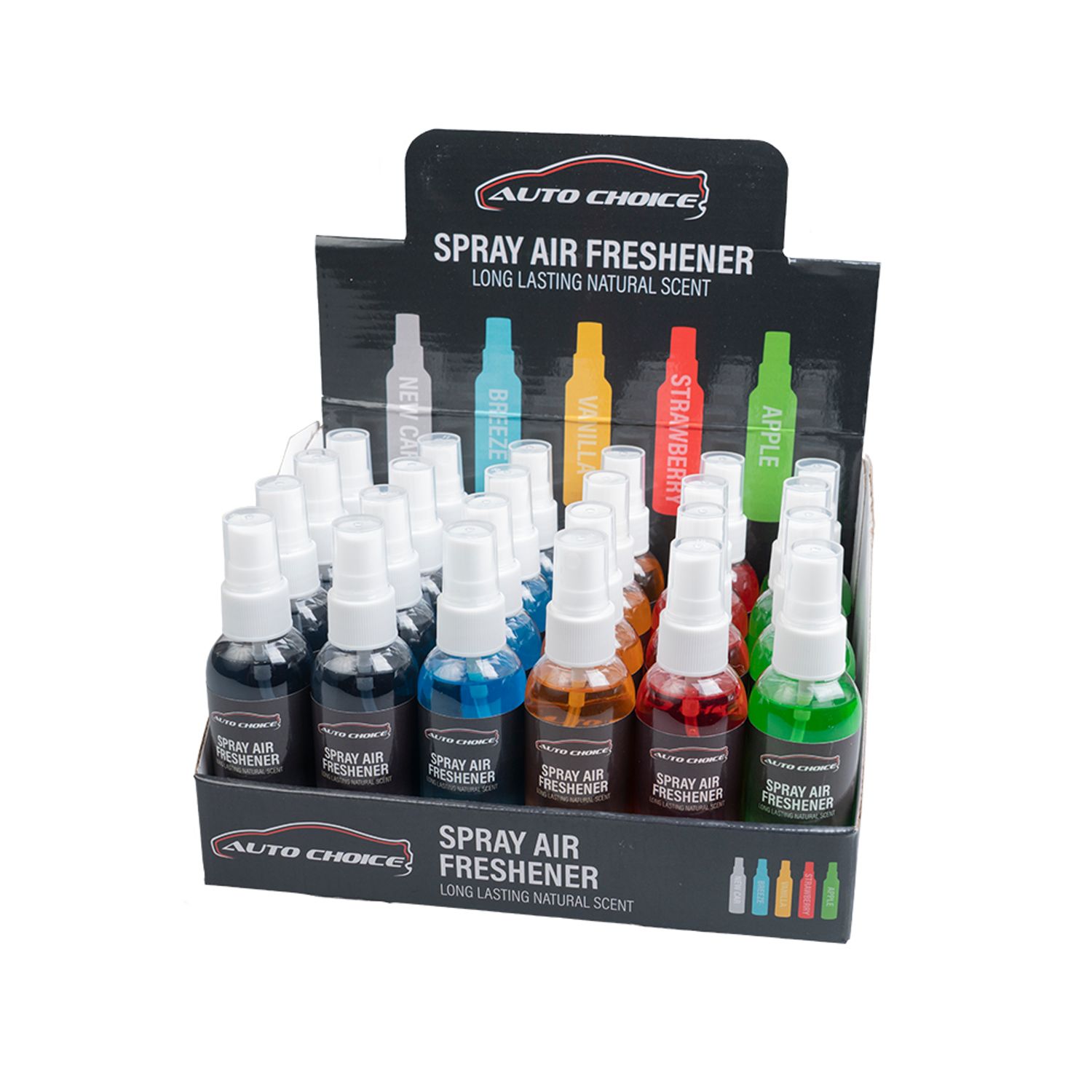 Auto Choice Air Freshener Display Box- you get 8