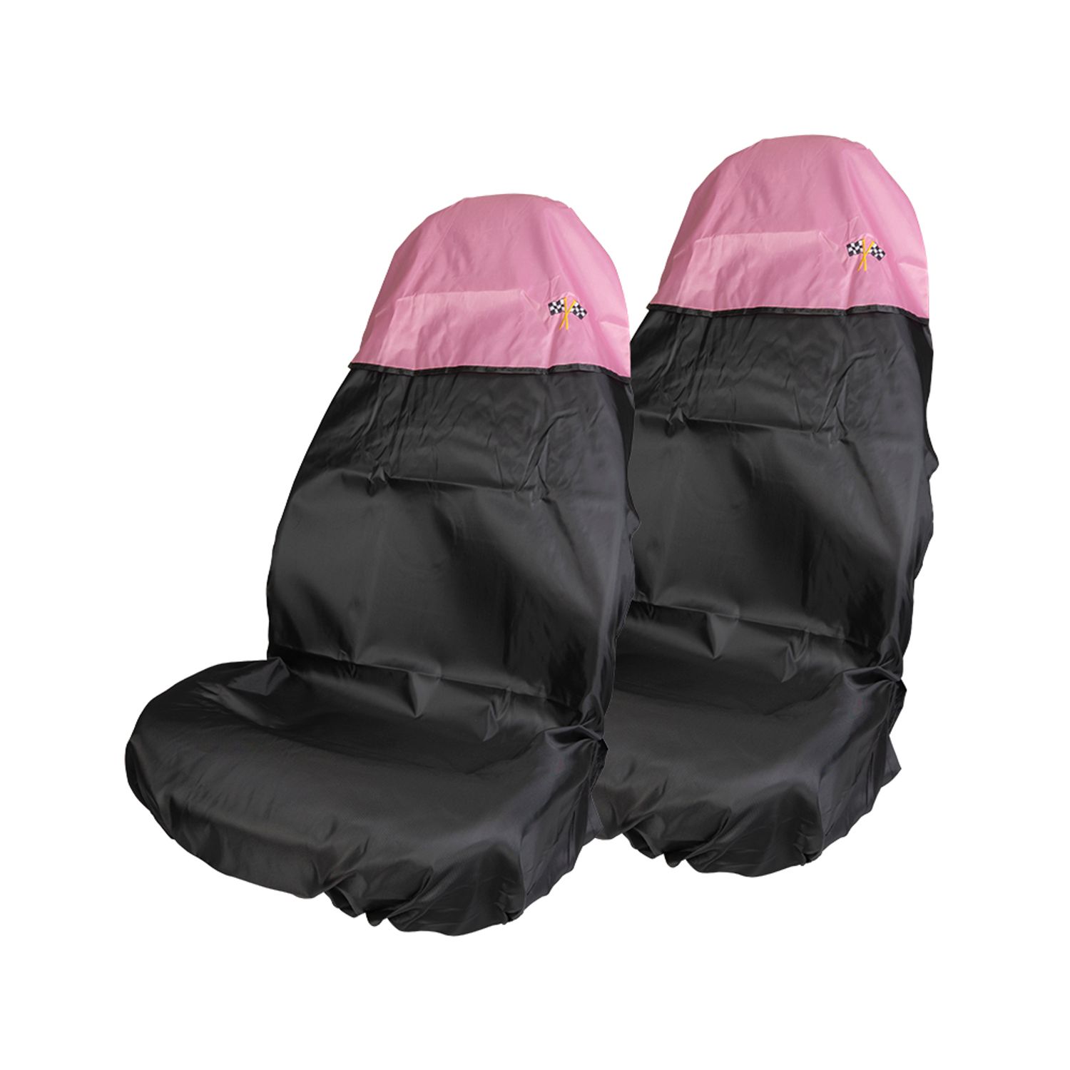 Auto Choice Heavy Duty Pink Top Seat Covers (Pack of 2)- you get 20