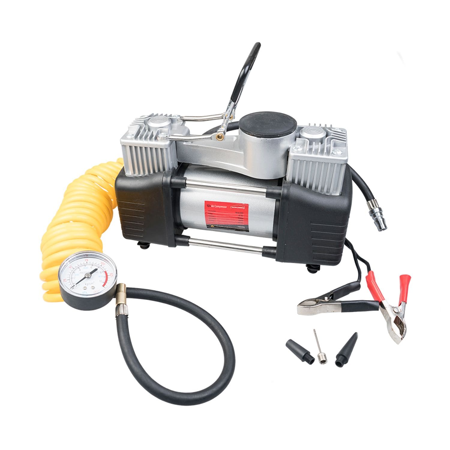 Auto Choice 12v Twin Piston Air Compressor- you get 6