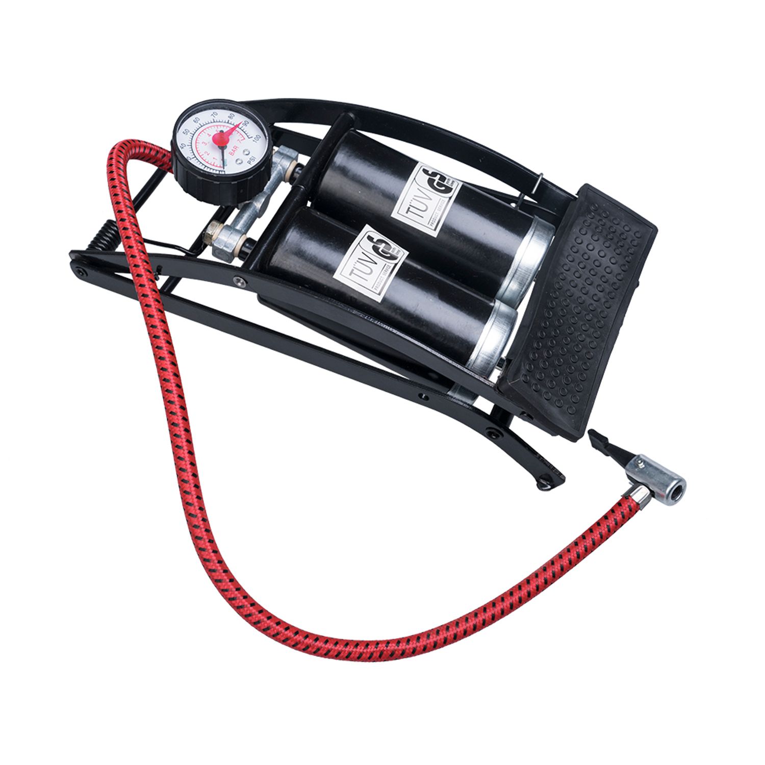 Auto Choice Double Barrel Foot Pump- you get 20