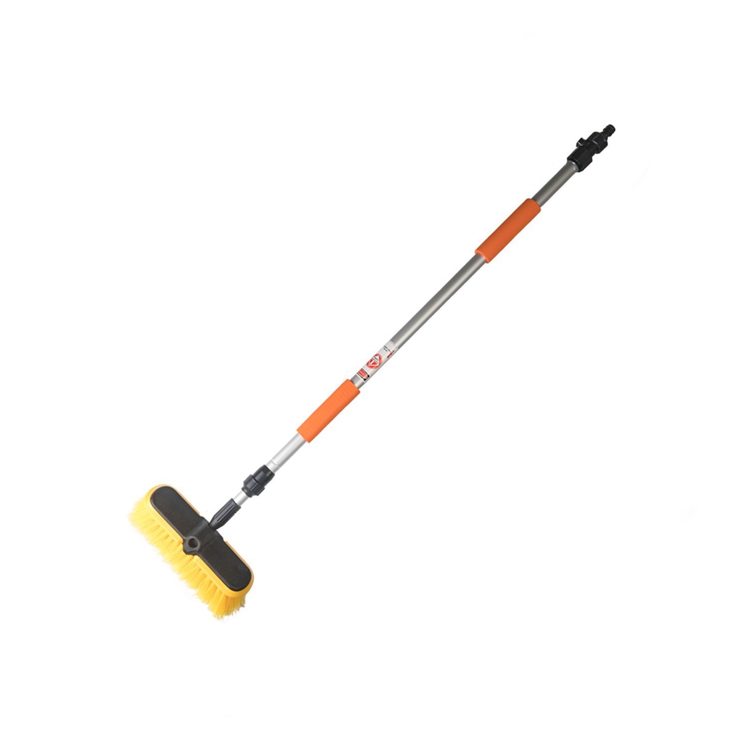 Auto Choice 1.6m Extending Wash Brush - 8in Flat Head- you get 12