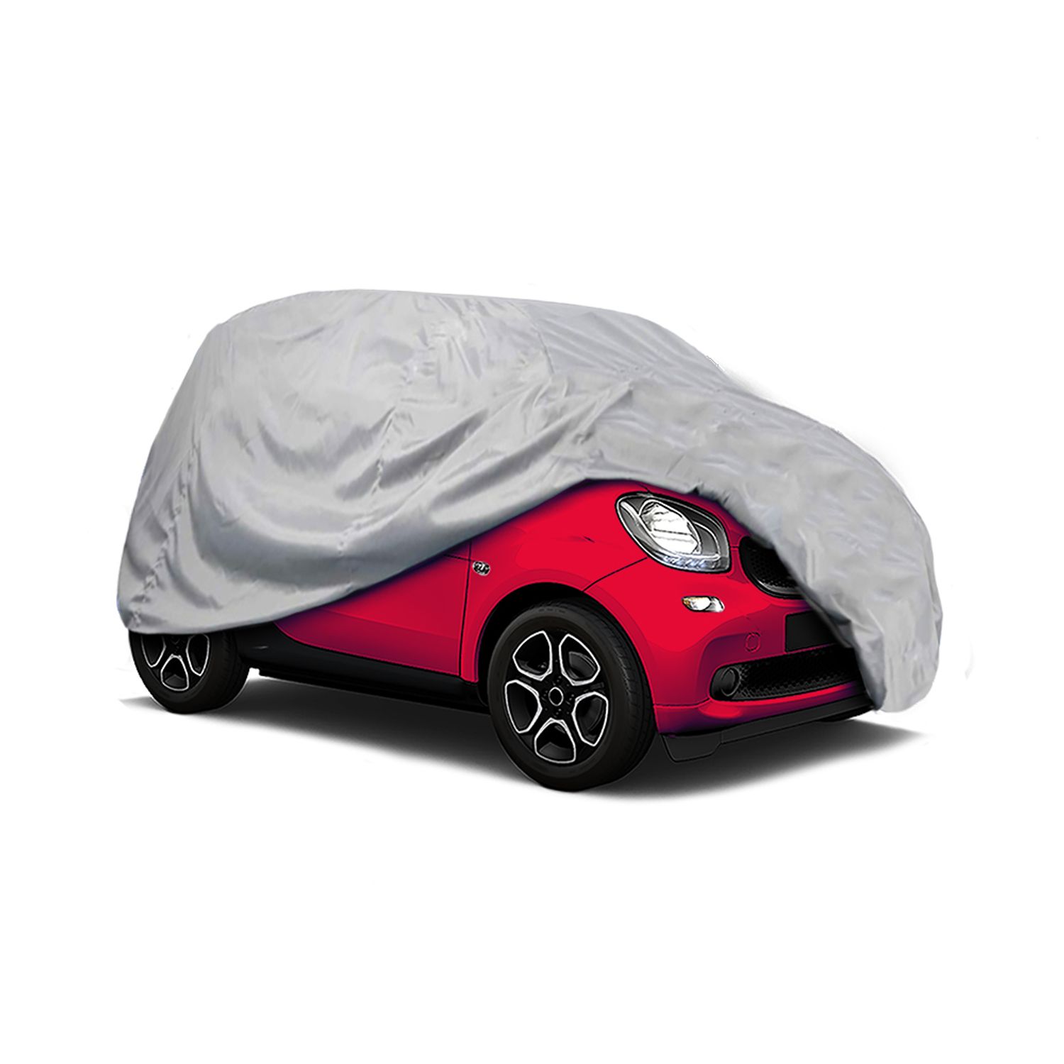 Auto Choice Small Breathable Waterproof Car Cover- you get 4