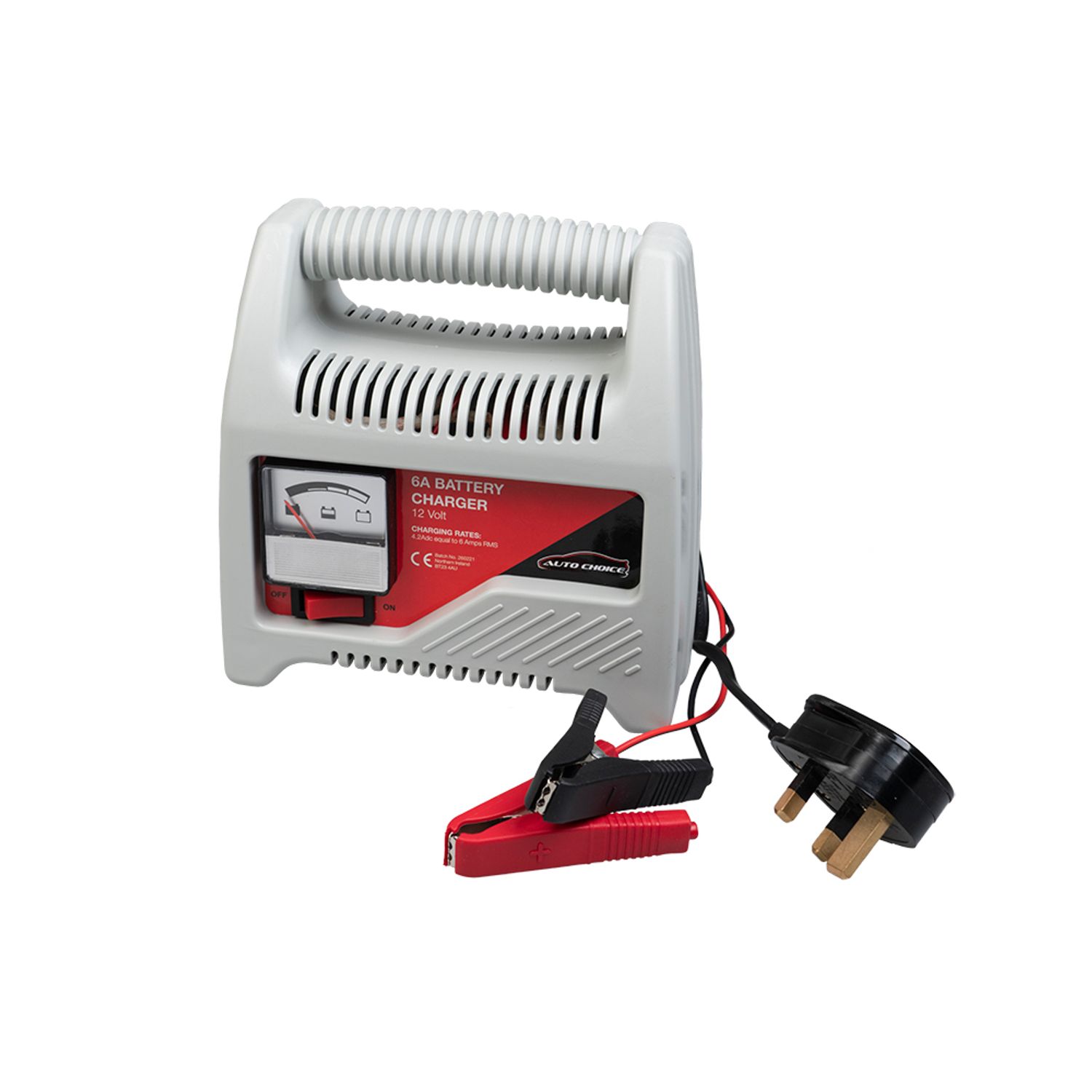 Auto Choice 12v 6 Amp Battery Charger- you get 10