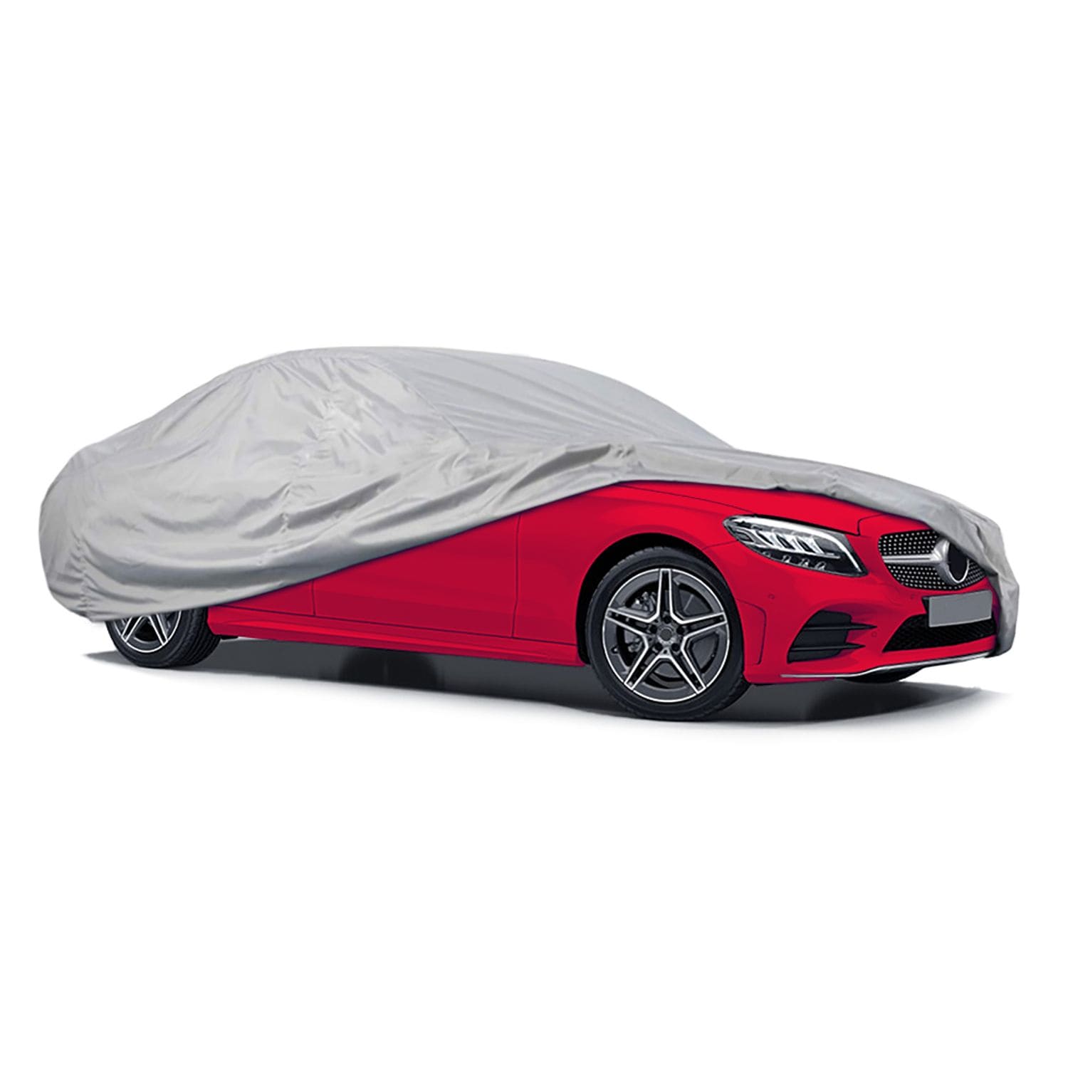 Auto Choice Large Breathable Waterproof Car Cover- you get 4