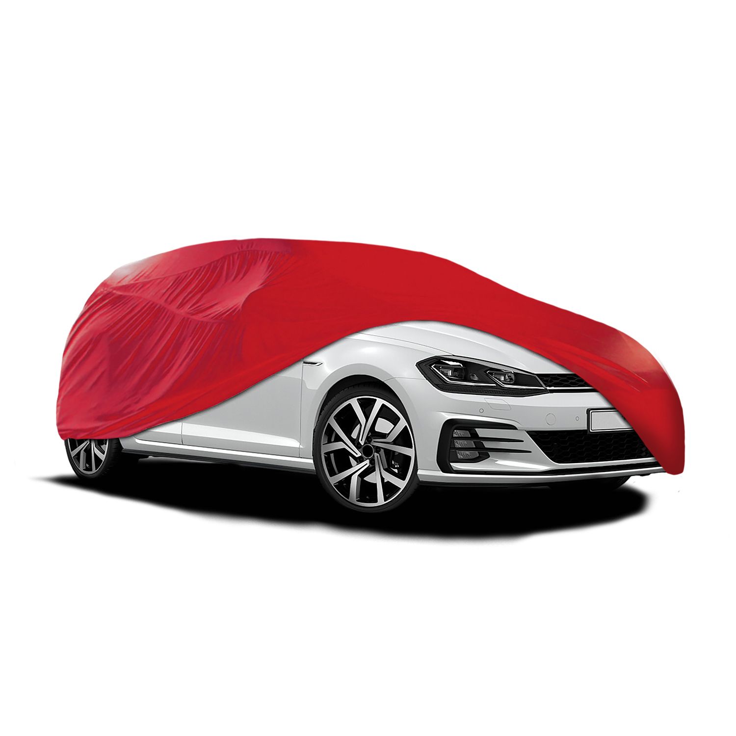 Xtreme Auto Auto Choice Medium Red Indoor Car Cover- you get 7