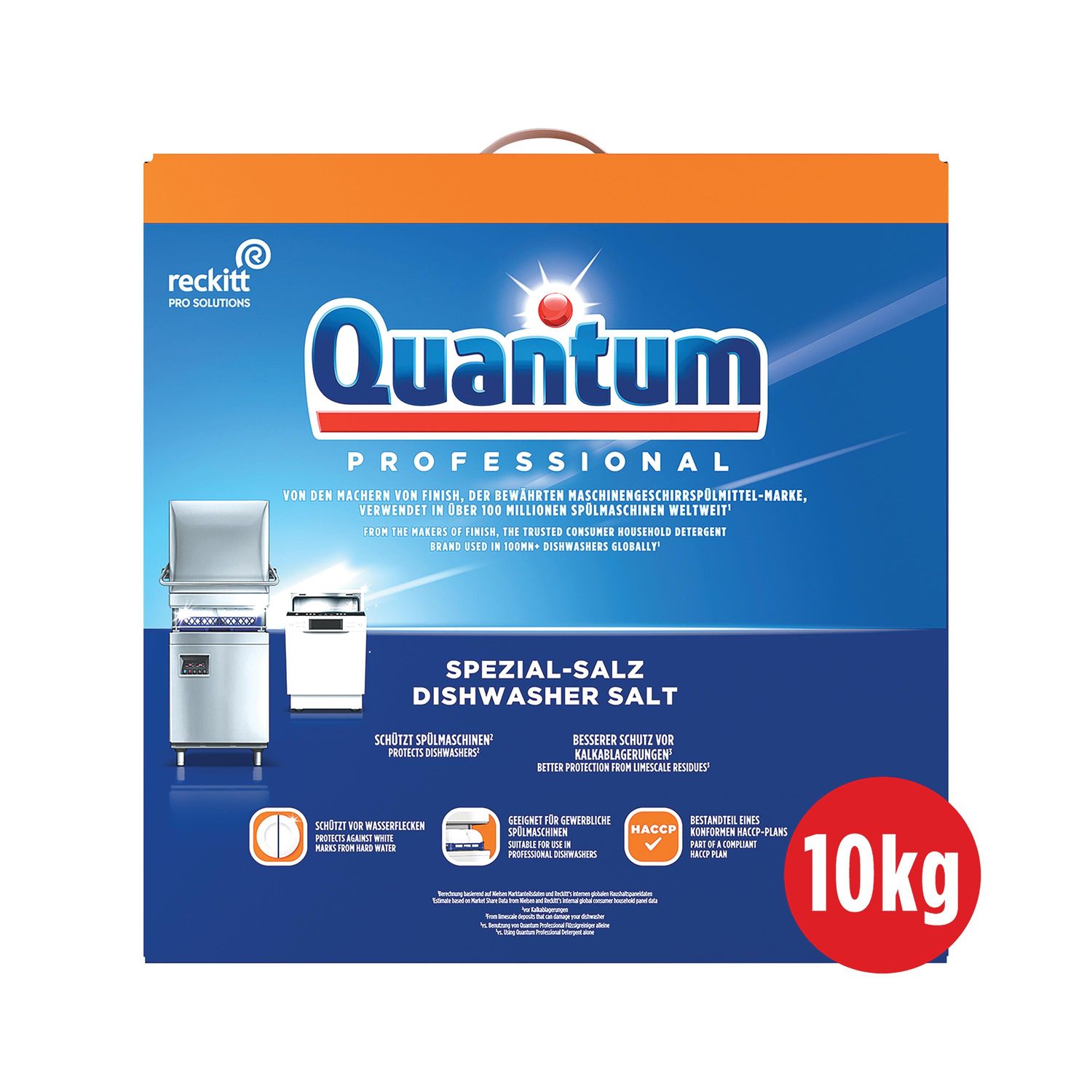 Quantum Professional Dishwasher Salt 10kg - 3304119