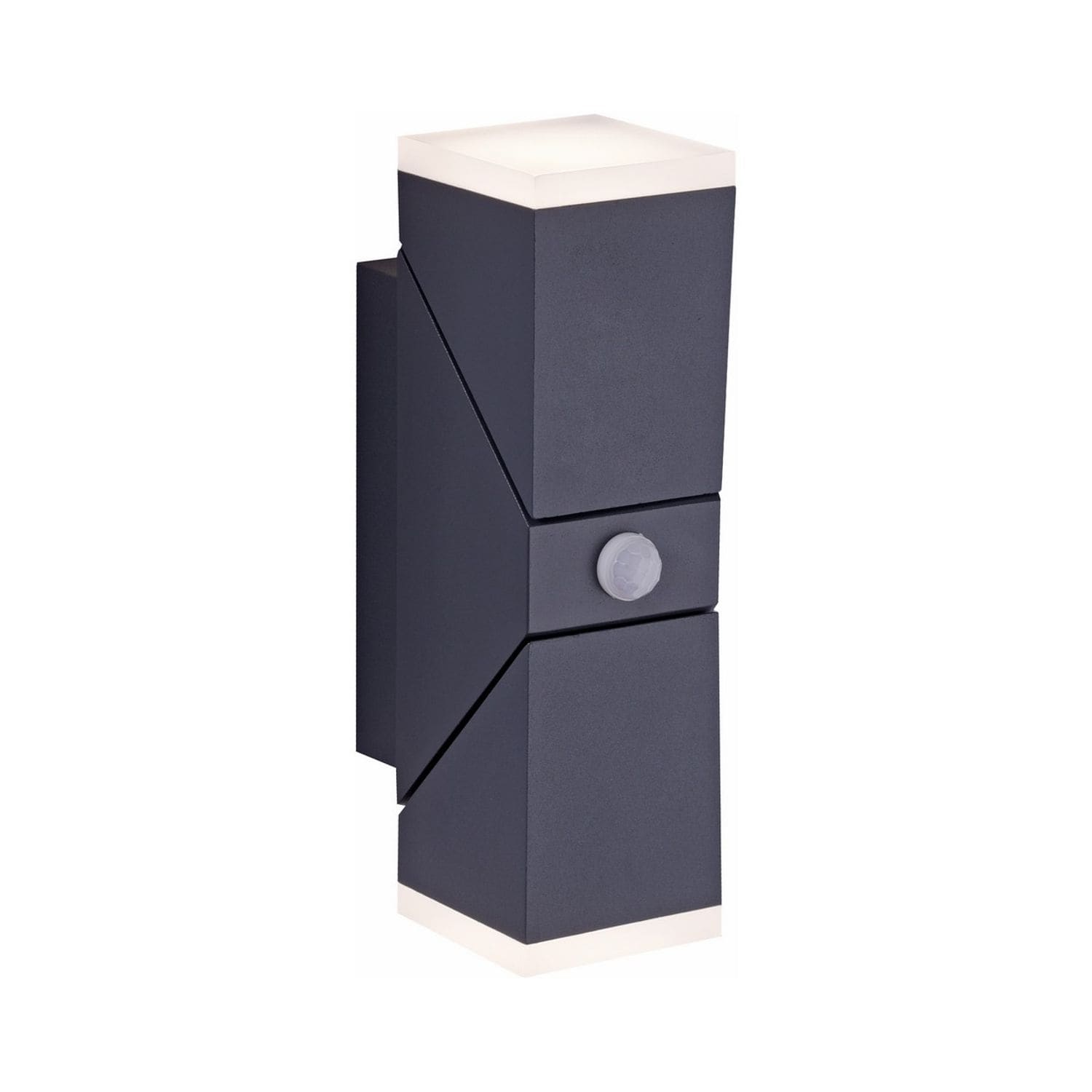 Paul Neuhaus Lighting Ryan PIR Motion Sensor Outdoor Up Down Wall Lamp Anthracit
