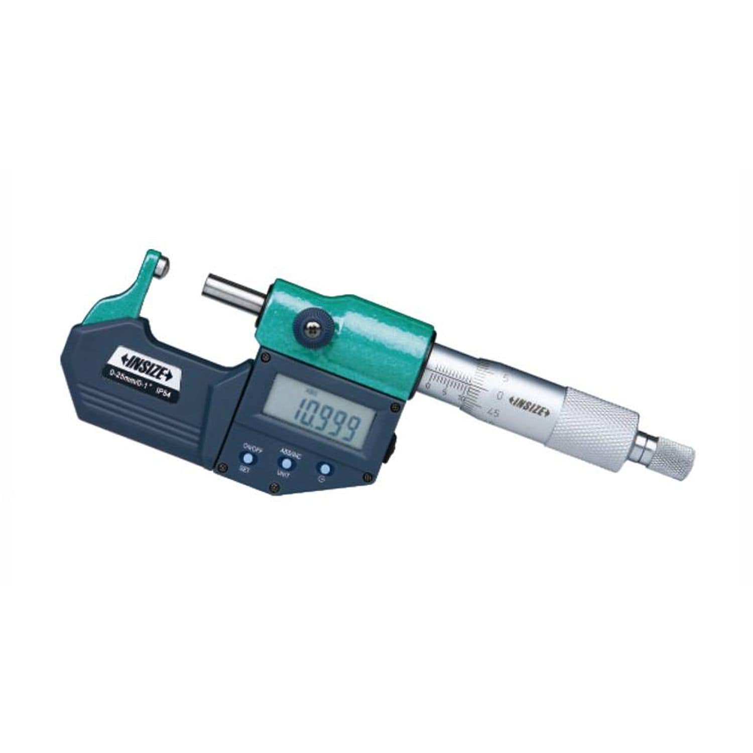 Insize 50-75mm/2-3in Digital Spherical Anvil Tube Micrometers - 3560 Series - 35