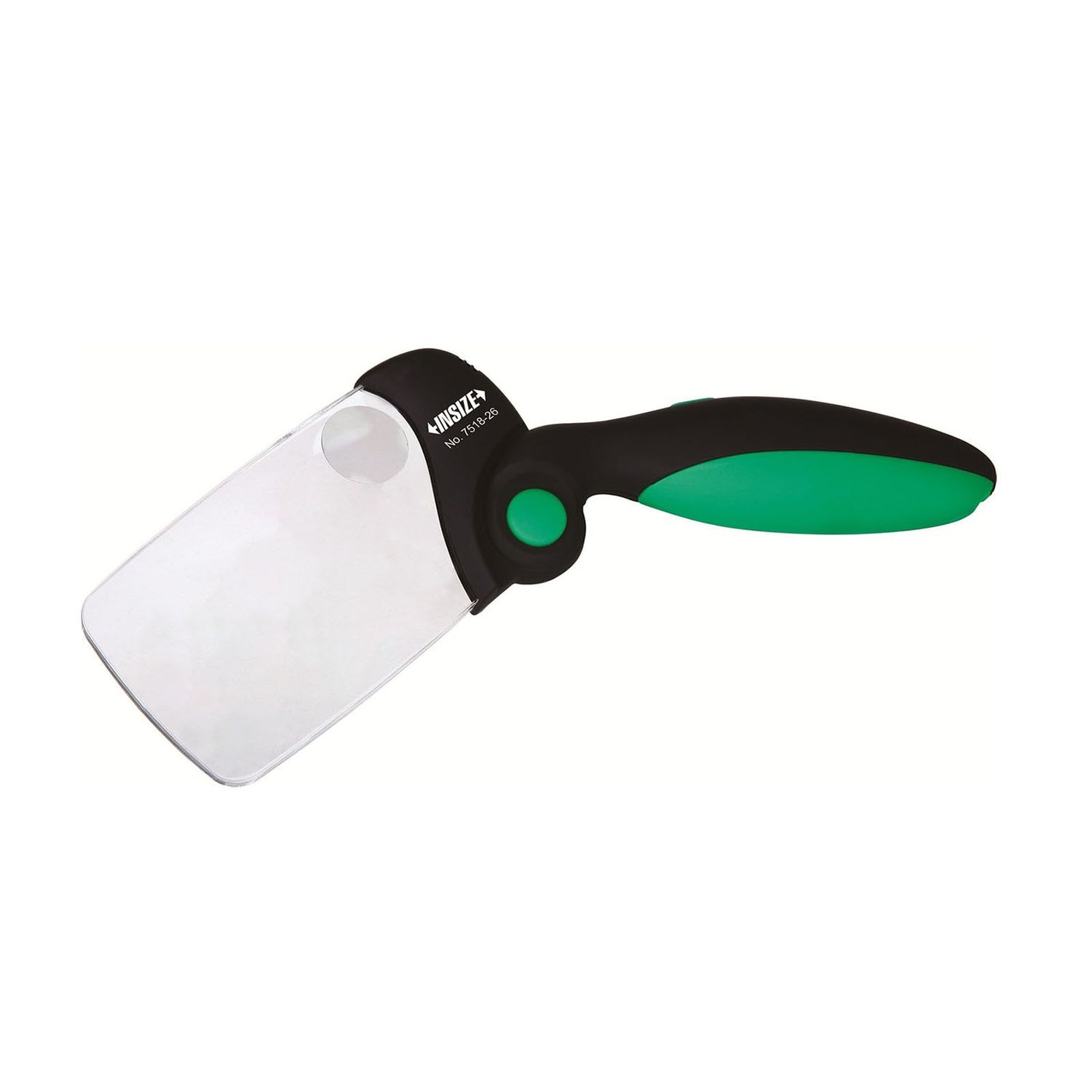 Insize 2x & 6x Magnification Magnifier with Illumination - 7518 Series
