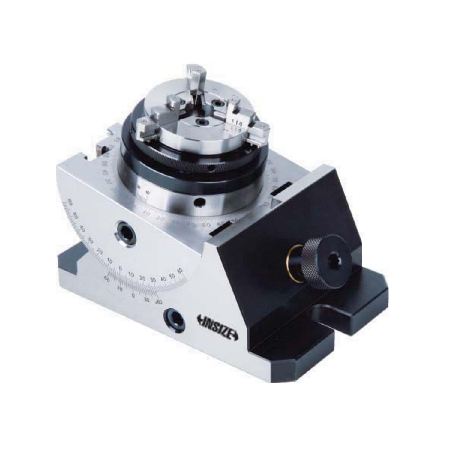 Insize 0.8-63mm/23-58mm Precision Universal Inspection Vice with Chuck - 6528 Se