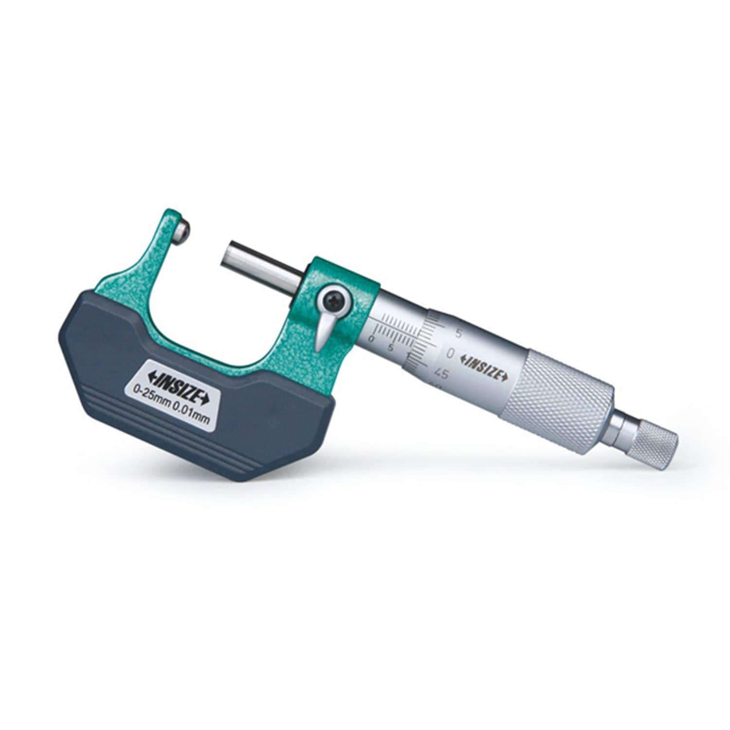 Insize 0-25mm Spherical Anvil Tube Micrometer - 3260 Series - - 3260-25SA