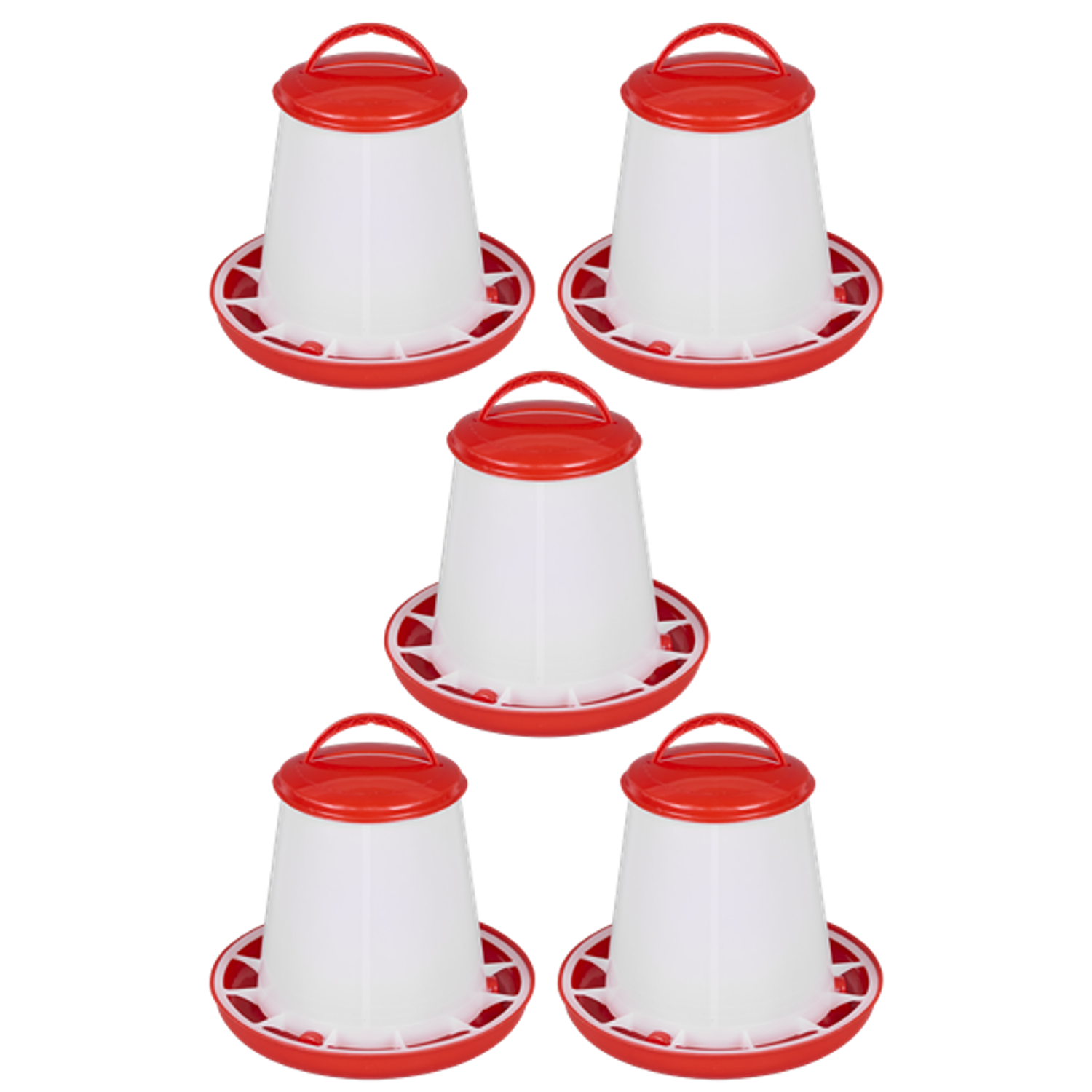 Sealey Poultry Feeder 1.5kg - Pack of 5