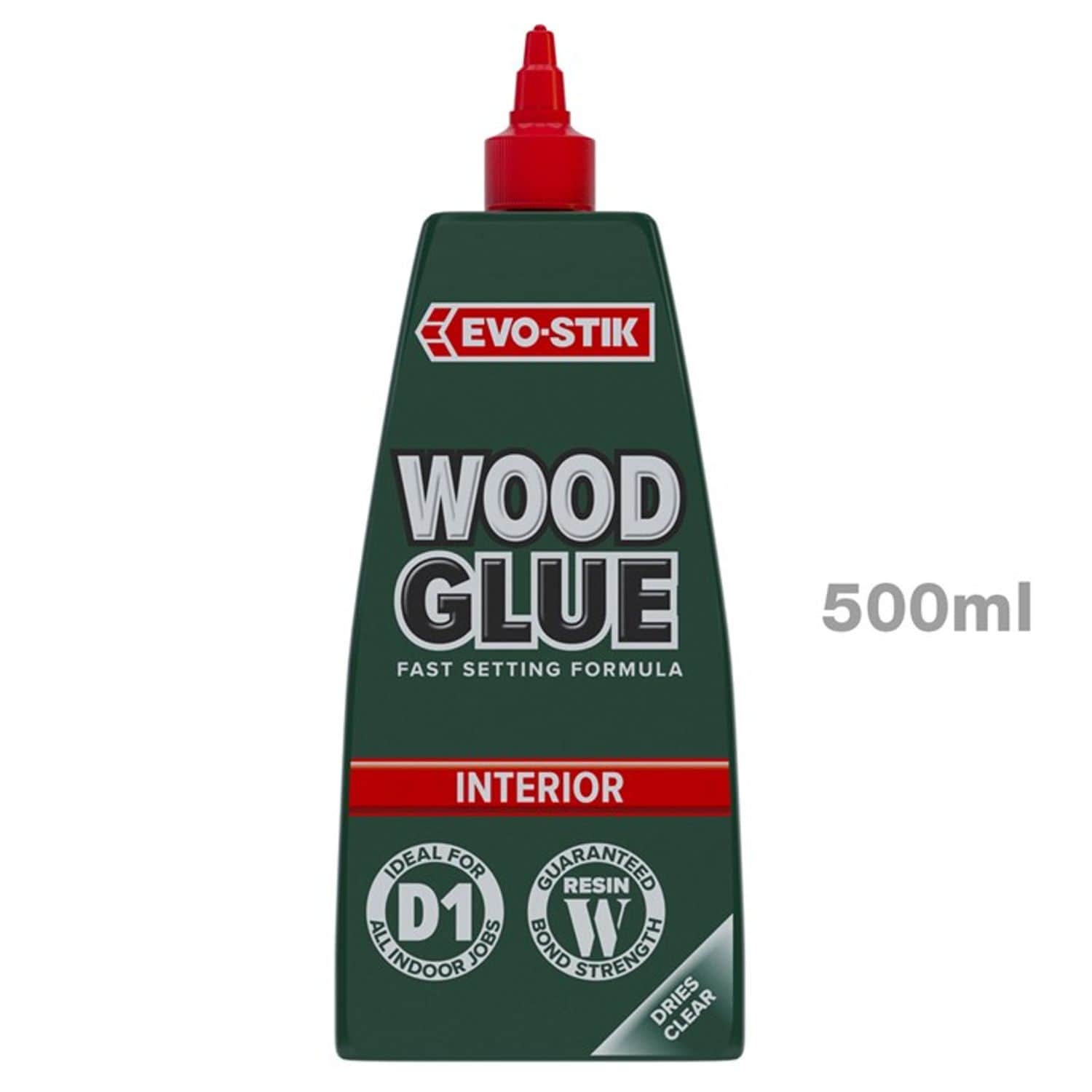 Amtech Evo-Stik Resin 'W' Wood Glue Interior D1 500ml