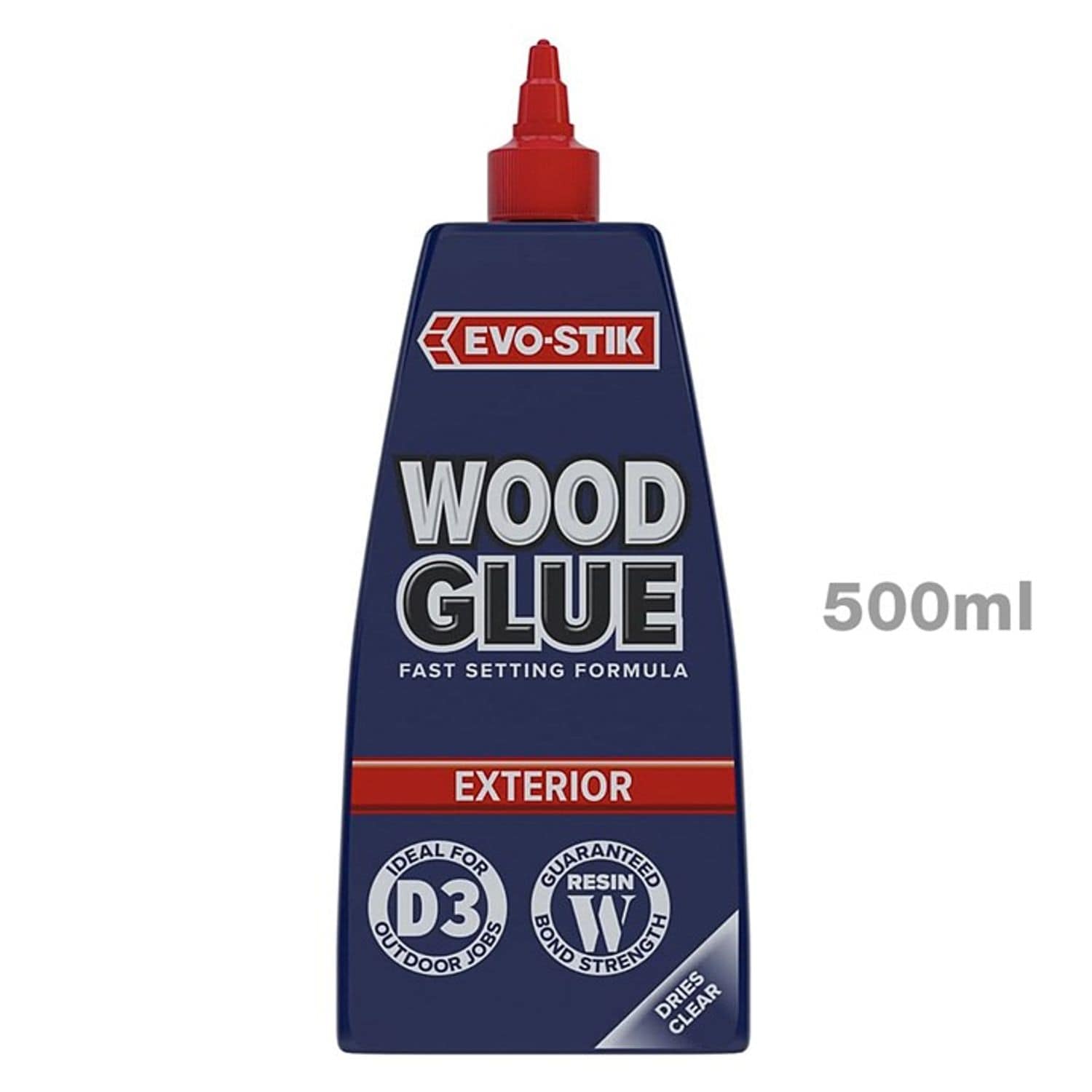Amtech Evo-Stik Resin 'W' Wood Glue Exterior D3 500ml