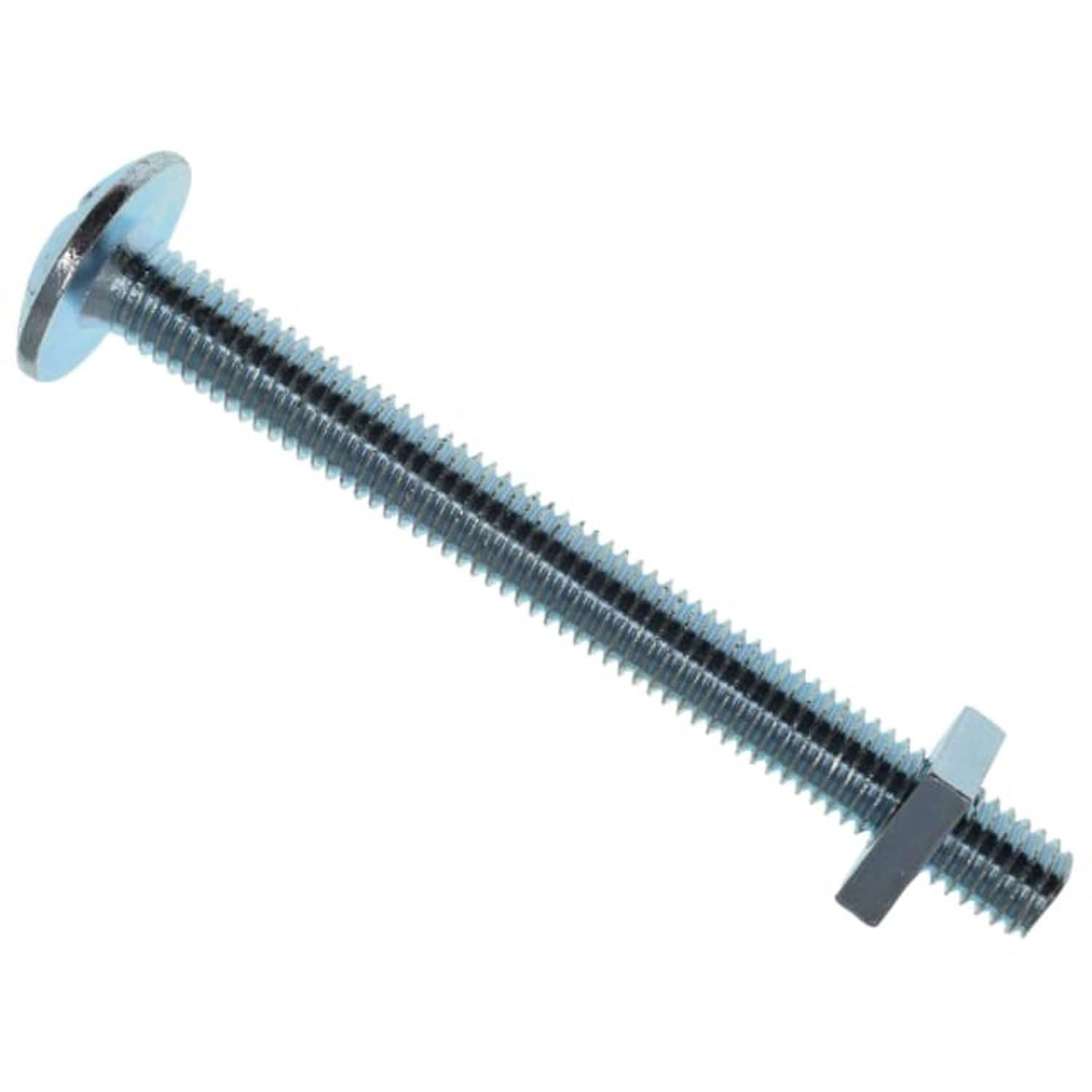 METALMATE Roofing Bolt & Nut Zp M8 x 80mm Box 25