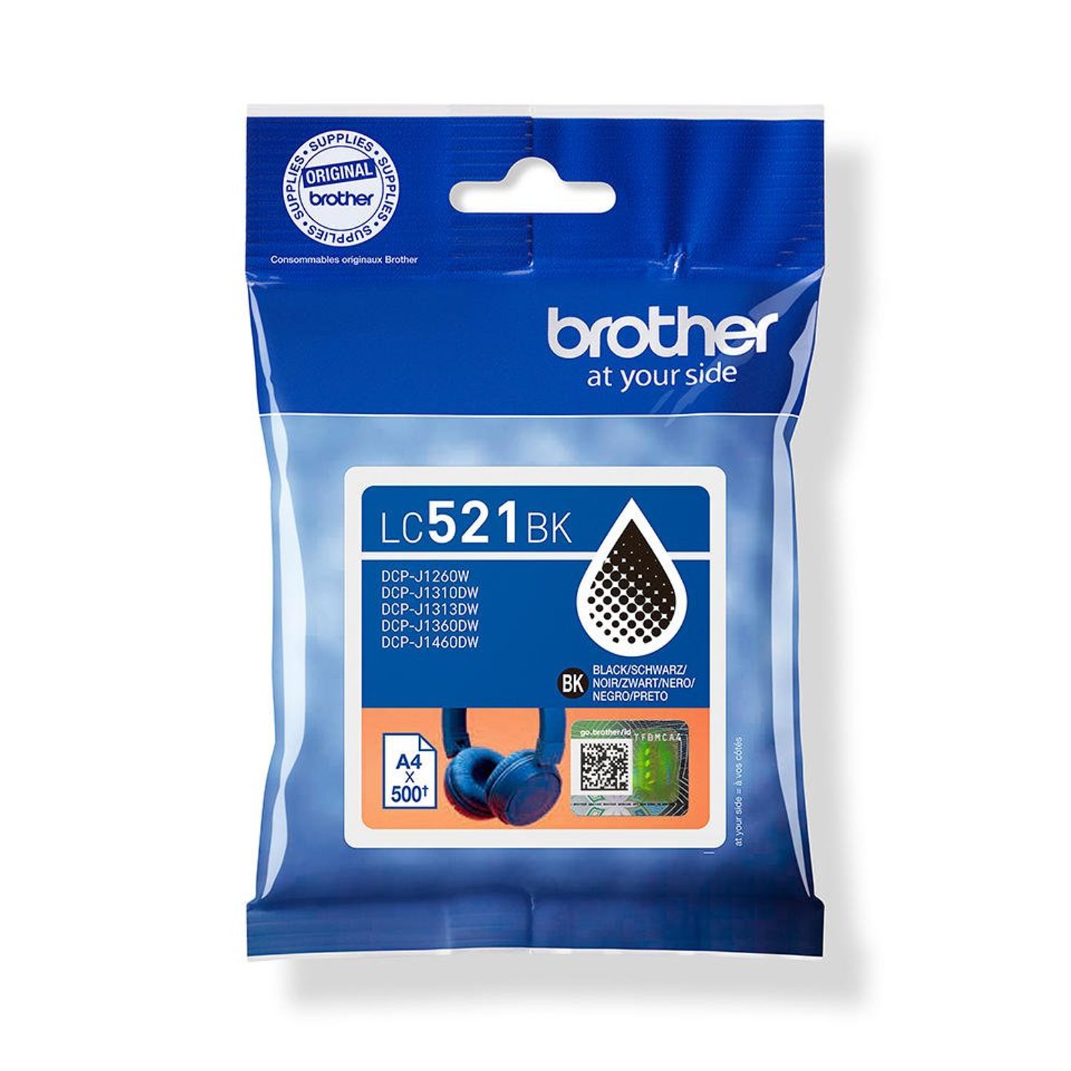 Brother Black Ink Cartridge 500 Pages