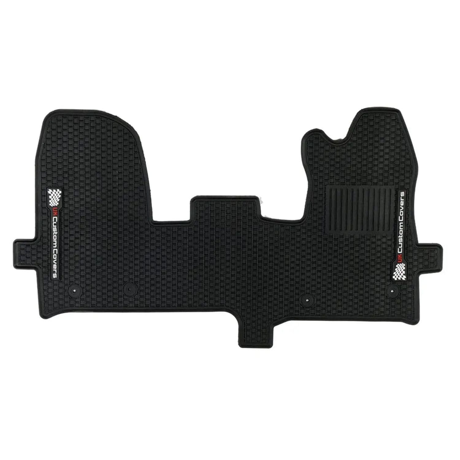 UK Custom Covers Ford Transit Custom (2013-2023) Tailored Rubber Front Floor Mat