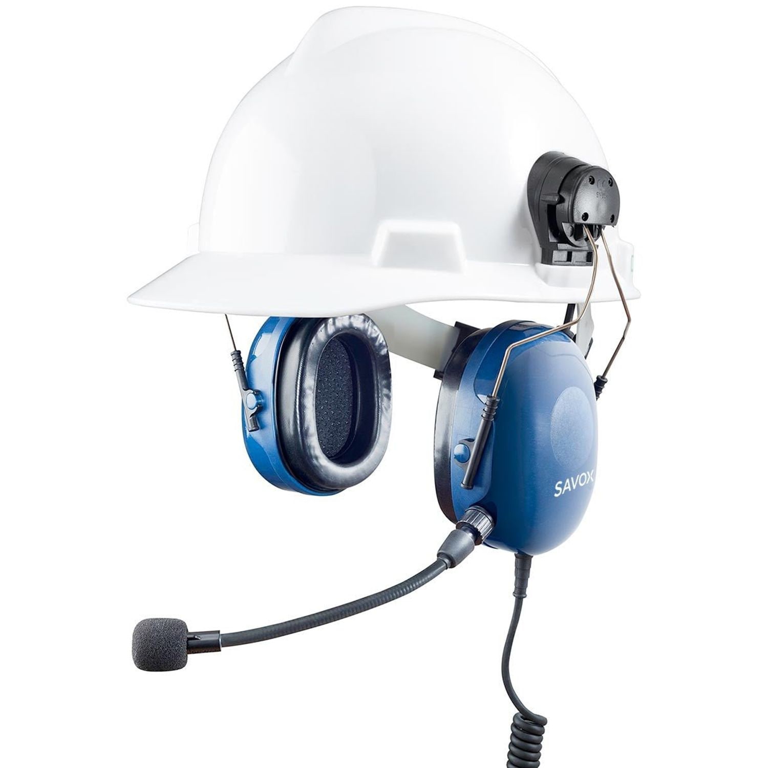 Savox Classic Noise Com 400 Heavy Duty Two Way Radio Ear Protection Atex Version