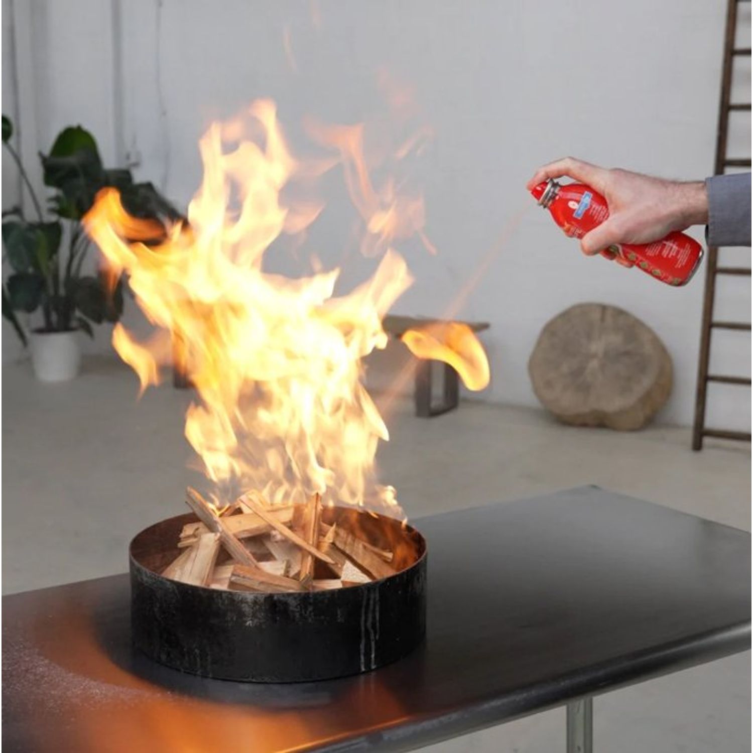 LifeSafe Technologies Staysafe All In 1 Lightweight Portable Fire Extinguisher U