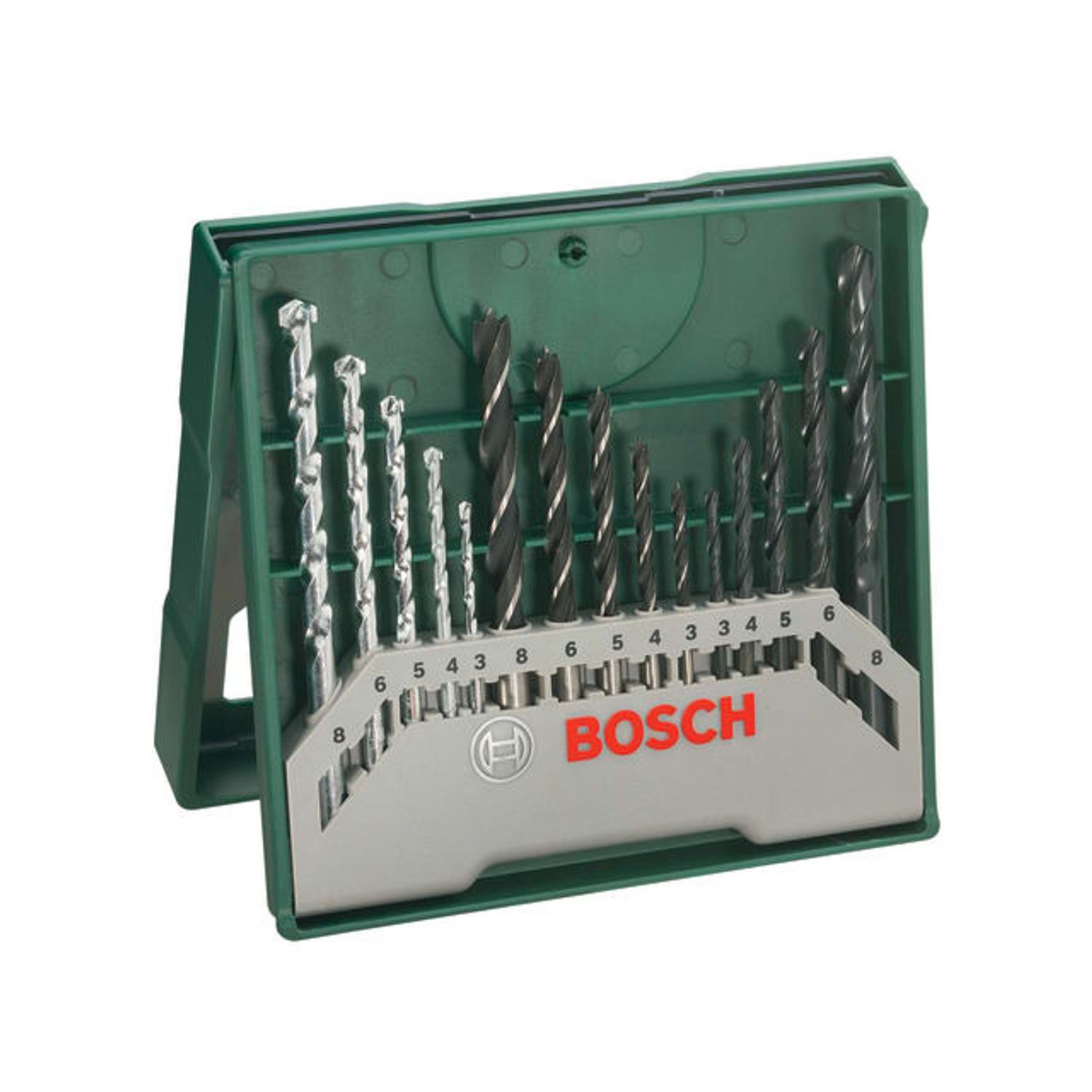 Bosch Mini-X-Line Twist Drill Bit Set - 15 Piece