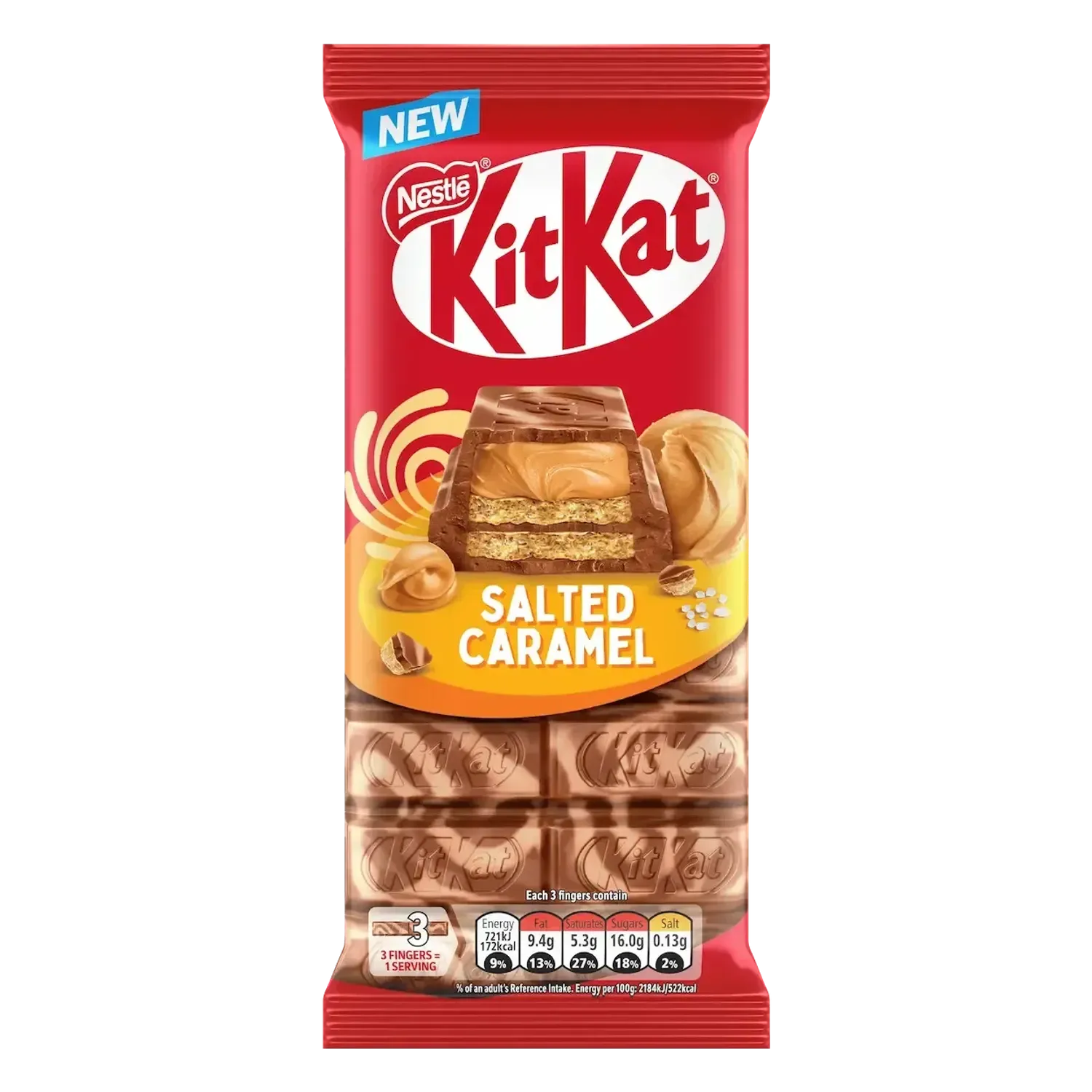 Nestle Salted Caramel Chocolate Sharing Bar 99g (Single)