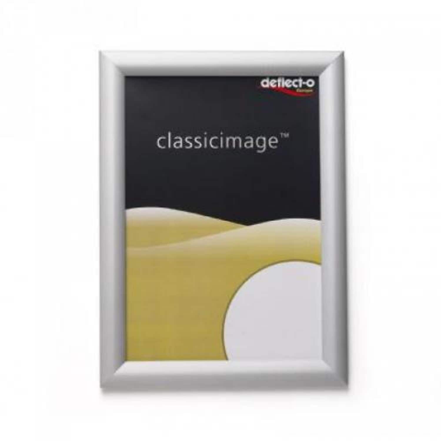 Deflecto A3 Wall Mounted Water-Resistant 25mm Aluminium Snap Frame Literature Di