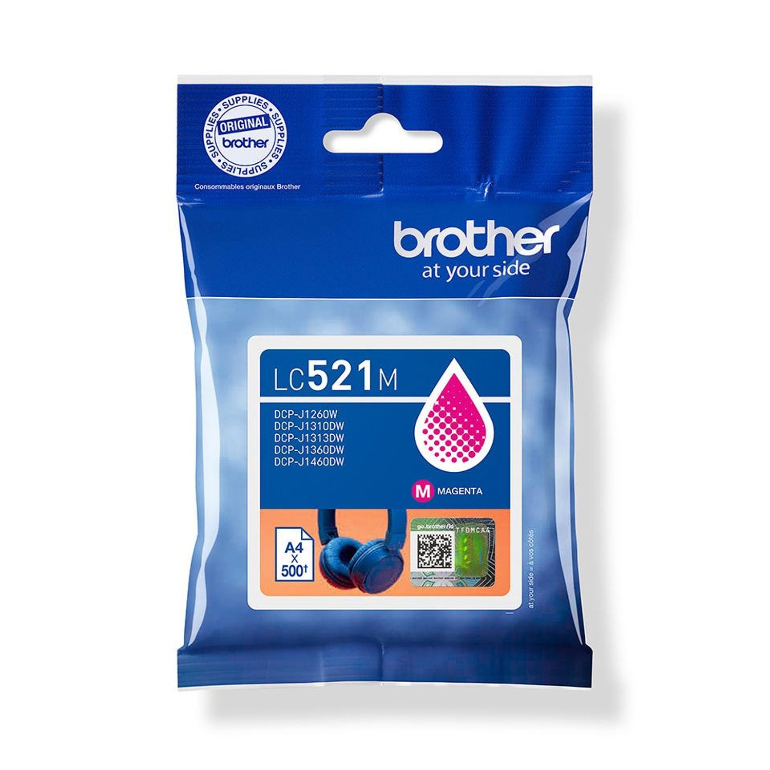Brother Magenta Ink Cartridge 500 Pages