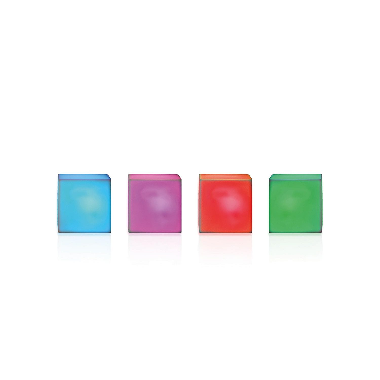Sensory Light Up LED Colour Changing Mood Cube Light 75mm (Pack of 4)