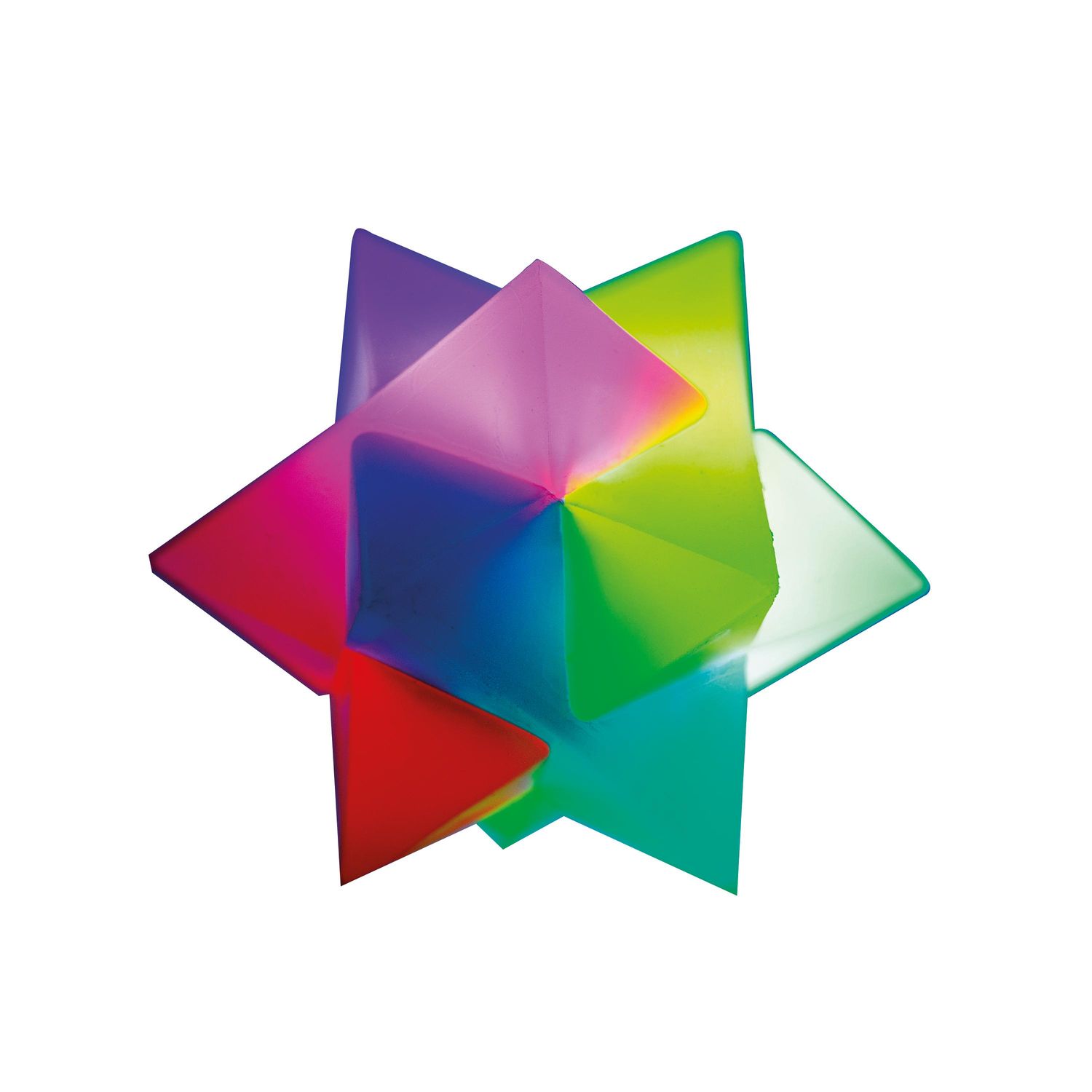 Flashing 12 Pointed Prism Ball Battery Operated