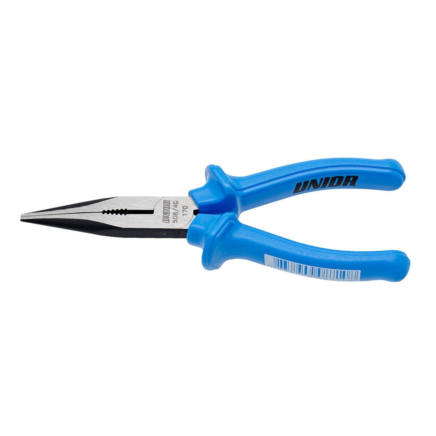 Unior Long Nose Pliers with Side Cutter and Pipe Grip, Straight, 200 - 608711