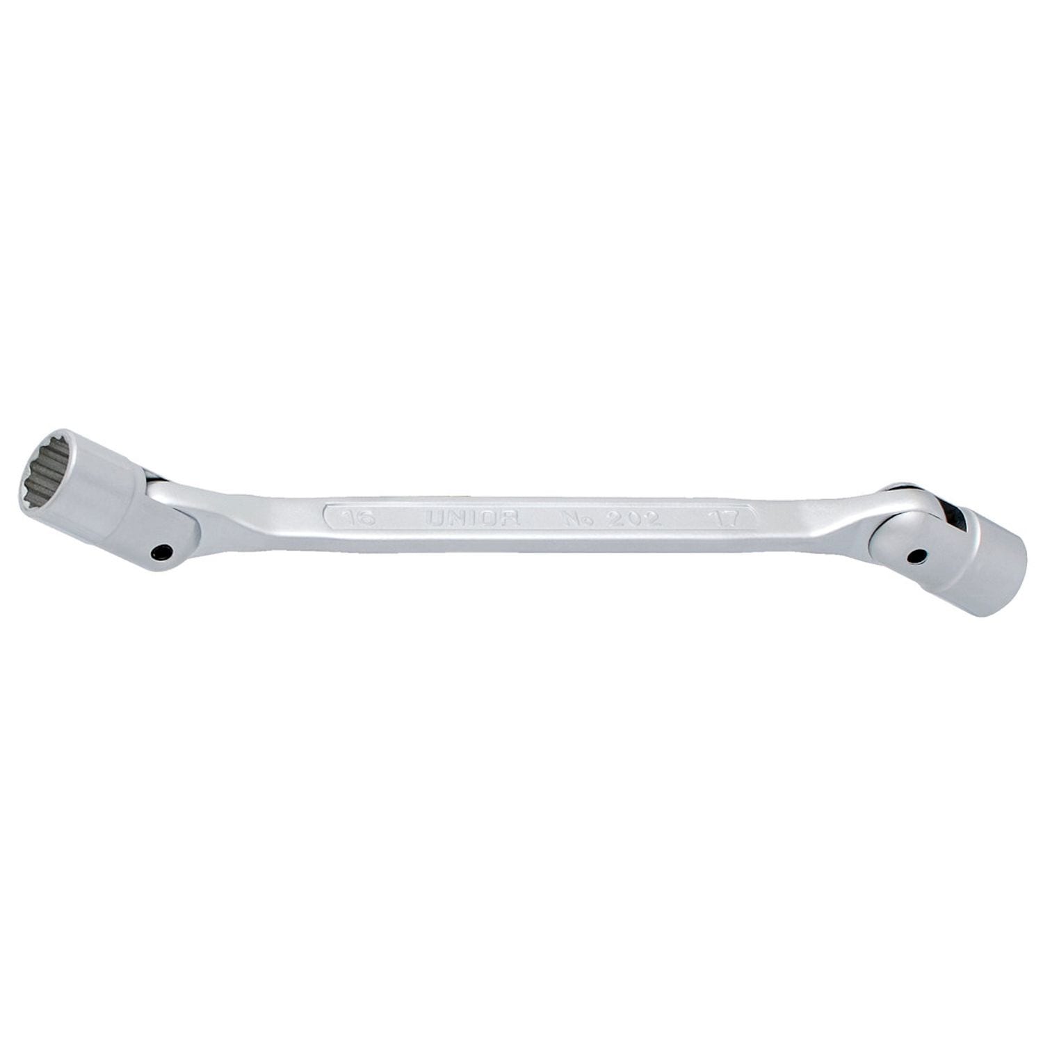 Unior Double Swivel End Socket Wrench, 14 x 15 - 609137